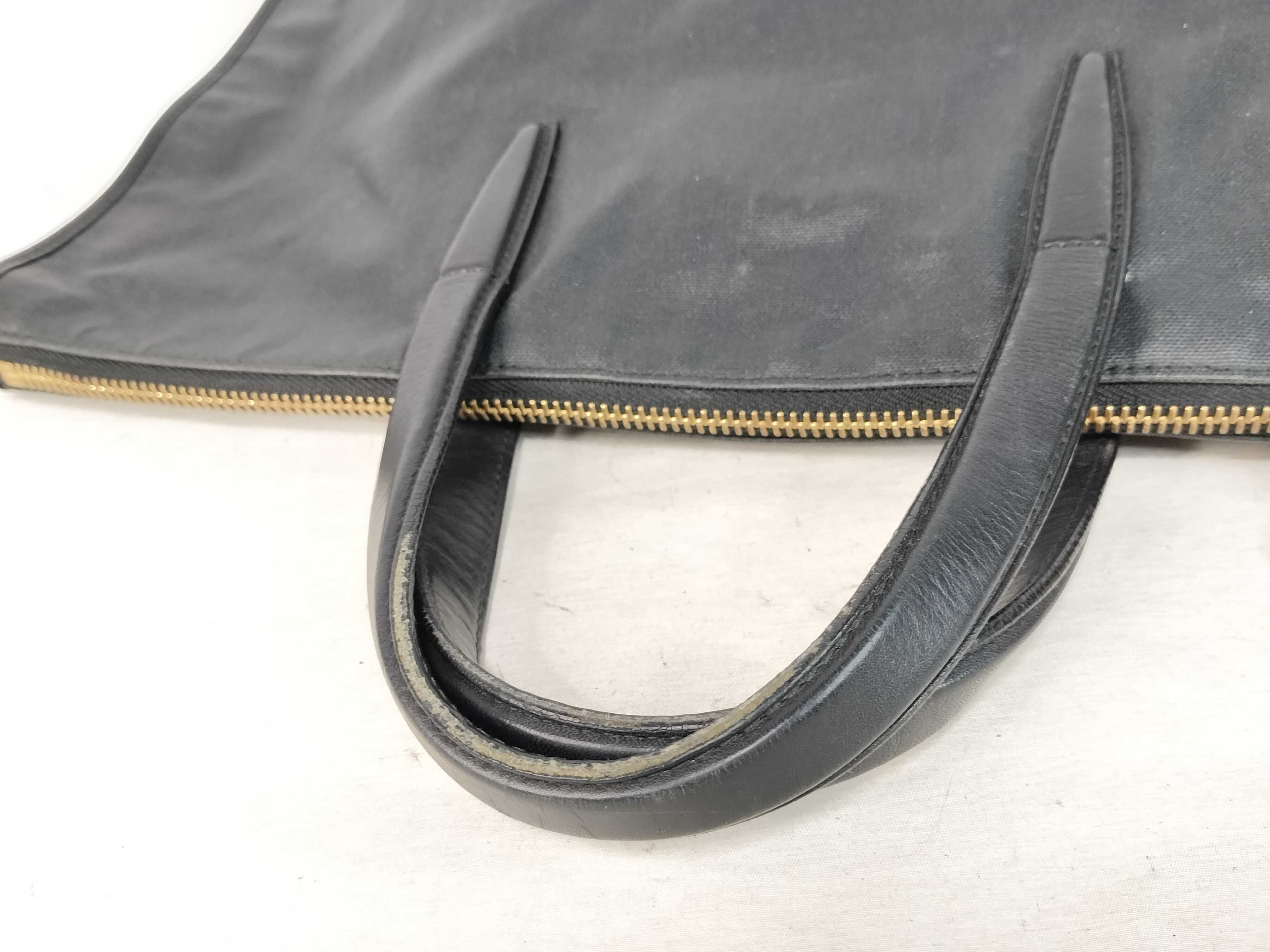 Business Bag / Coated Canvas / Black — view 3