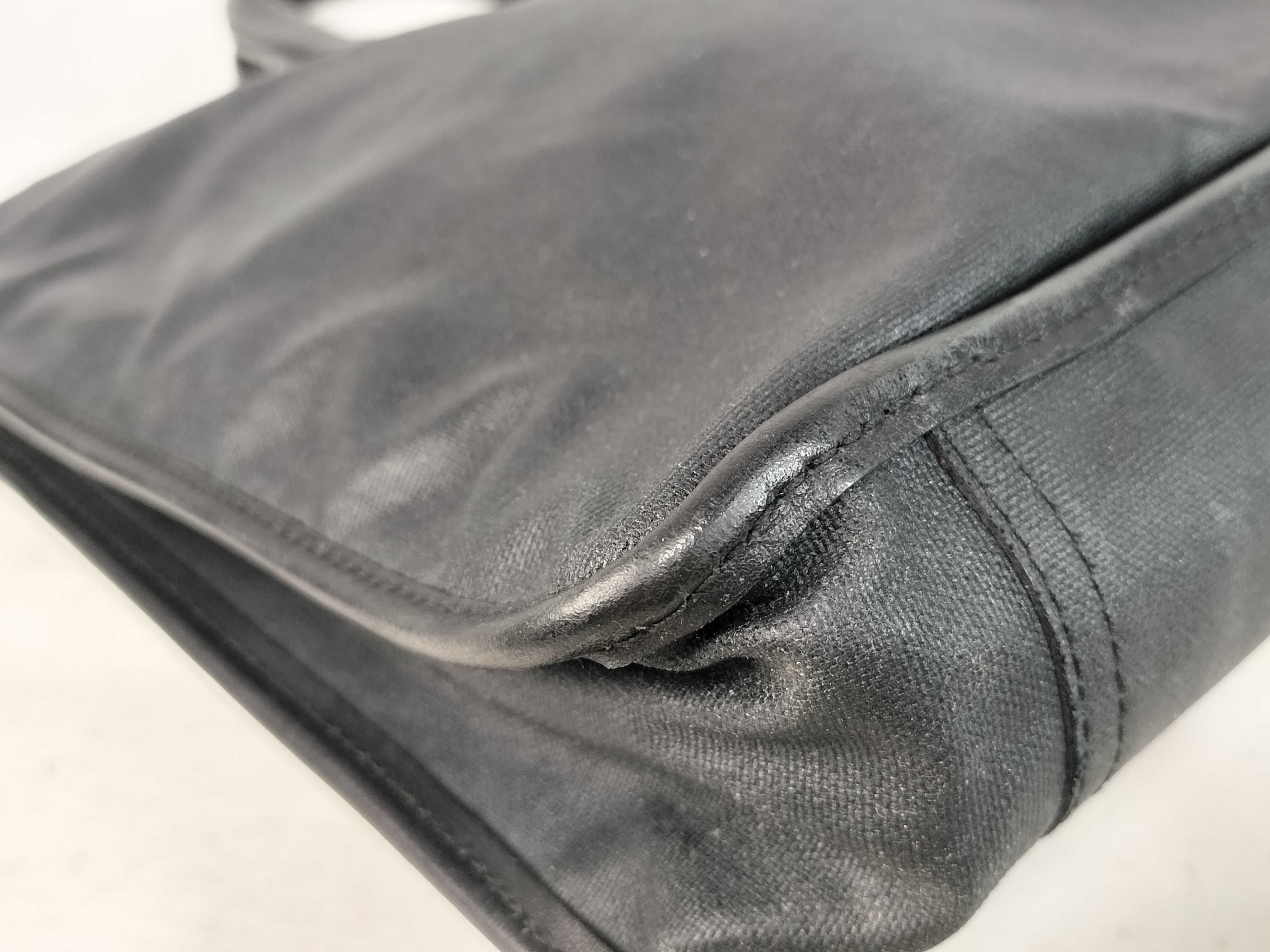 Business Bag / Coated Canvas / Black — view 7