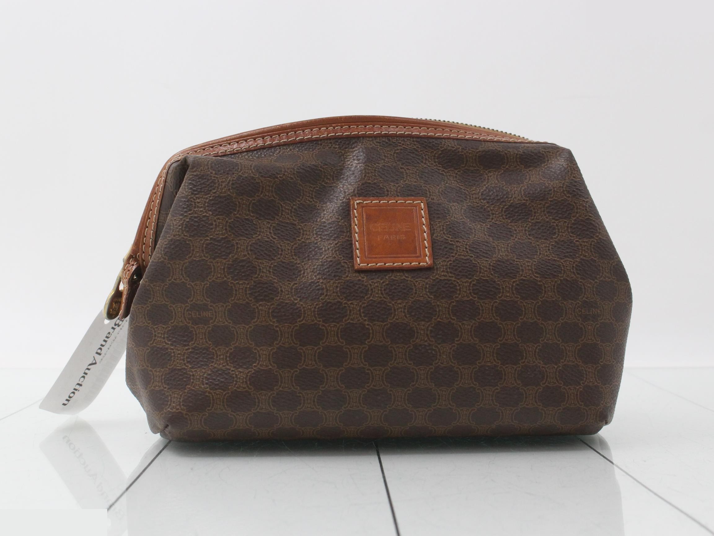 Macadam pattern clutch bag, second bag, pouch