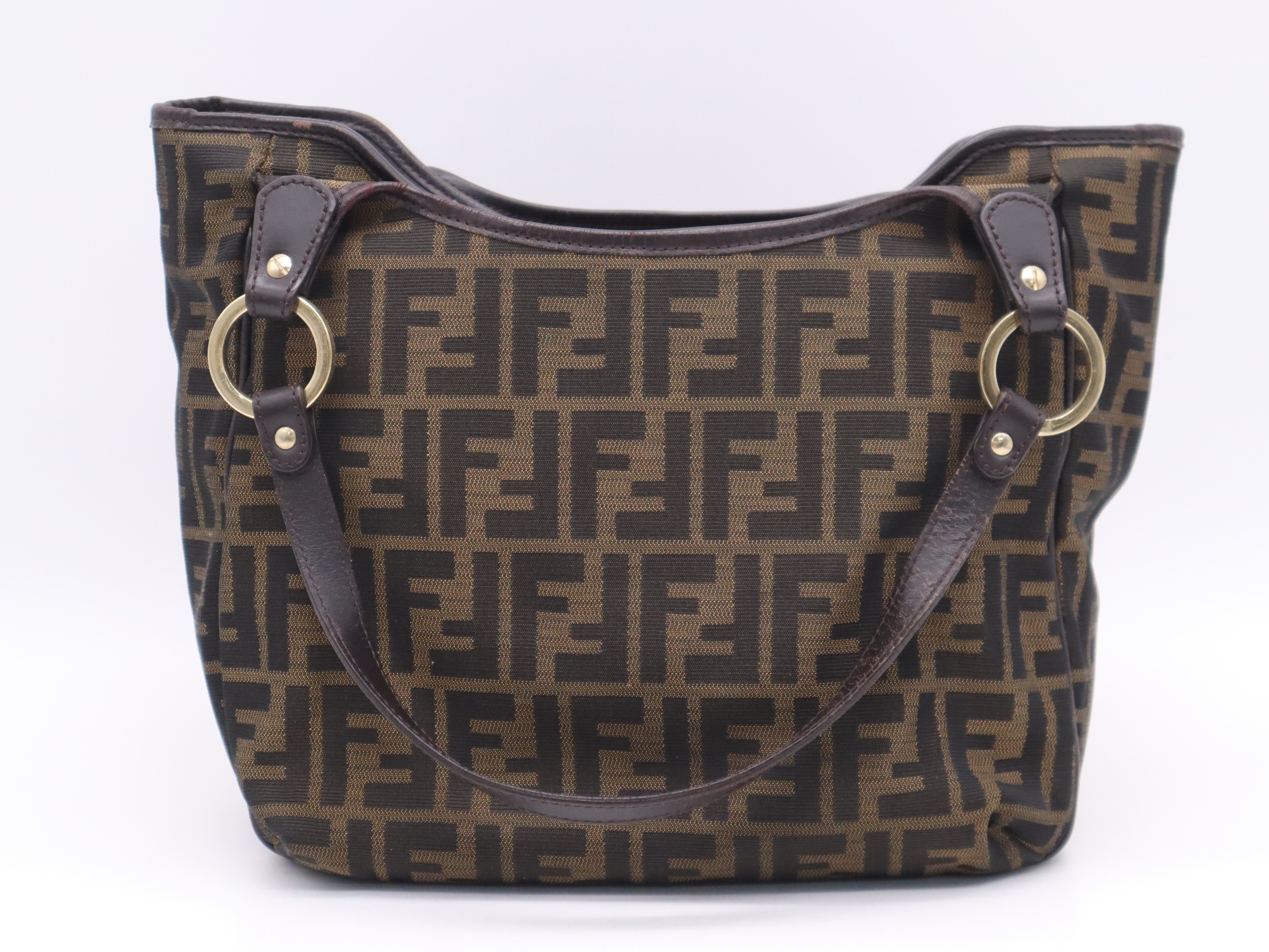 Canvas Zucca Small Craft Tote Bag — view 2