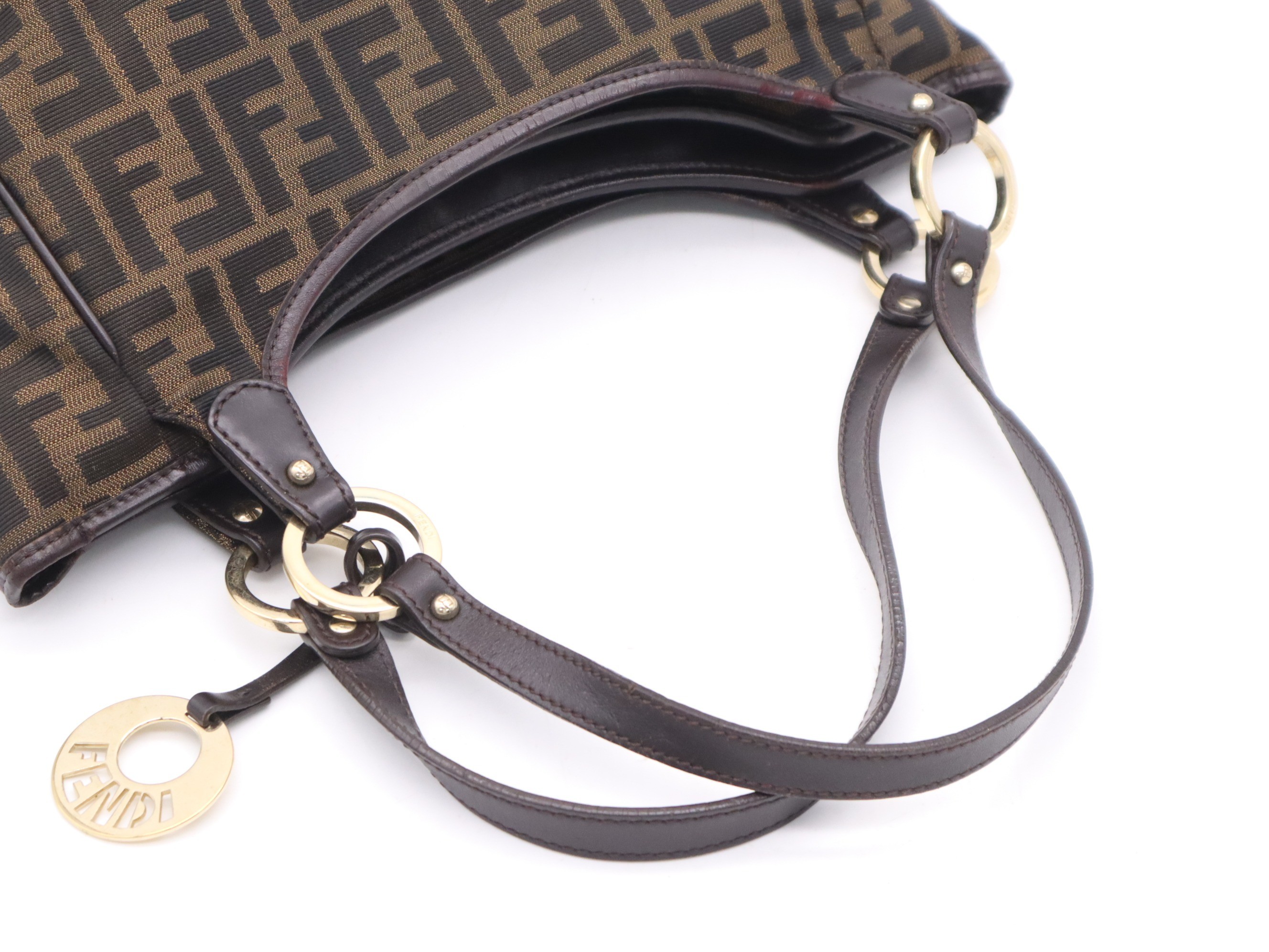Canvas Zucca Small Craft Tote Bag — view 6