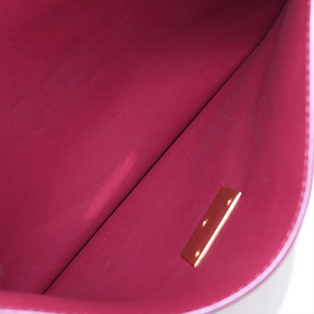 Marie Leather Shoulder Bag, Bordeaux — view 11