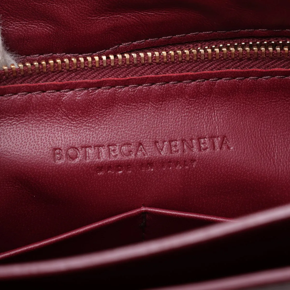 Marie Leather Shoulder Bag, Bordeaux — view 12
