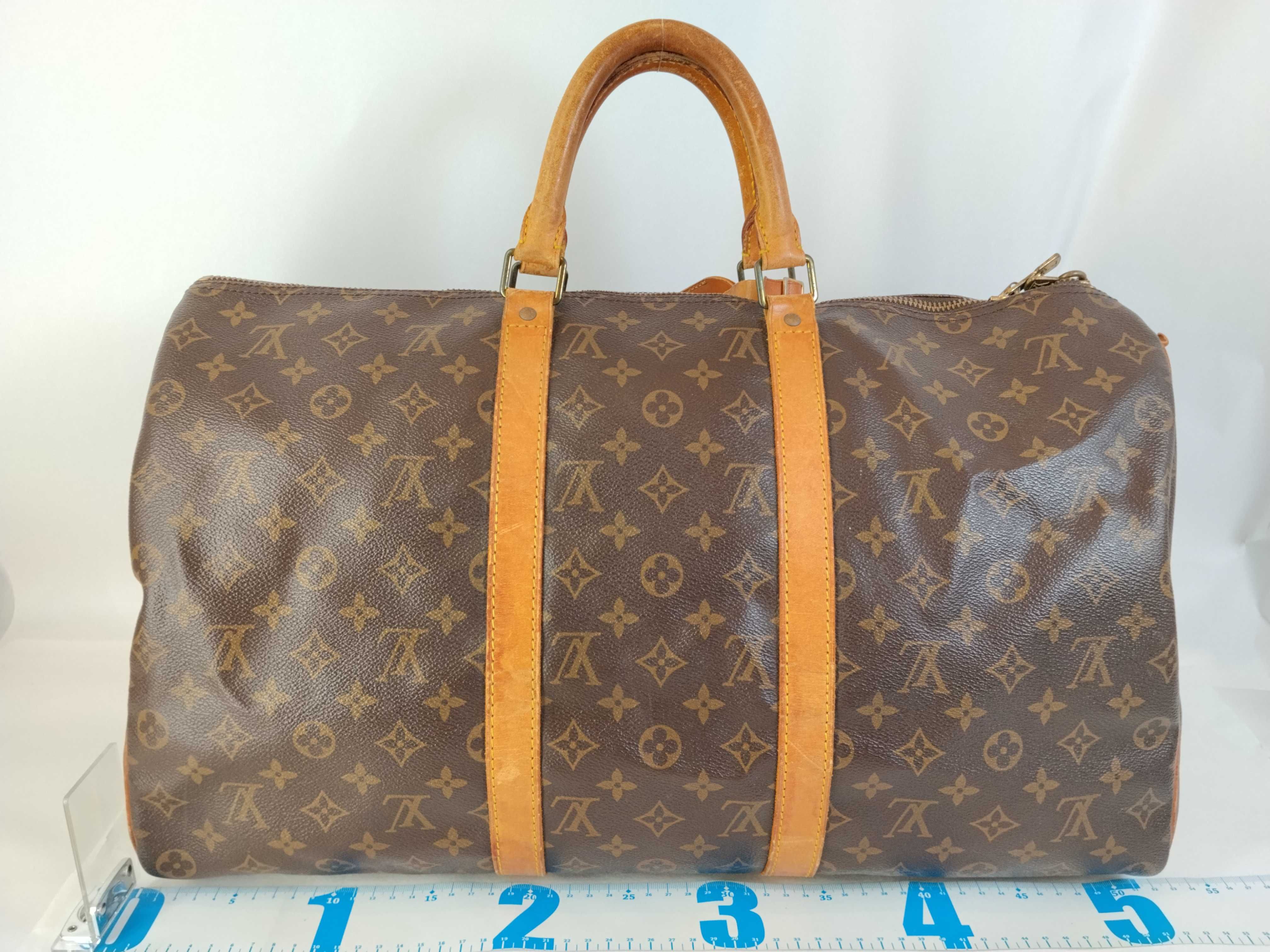 Monogram Keepall 50 M41426 Brown MB8907 Boston Bag — view 2