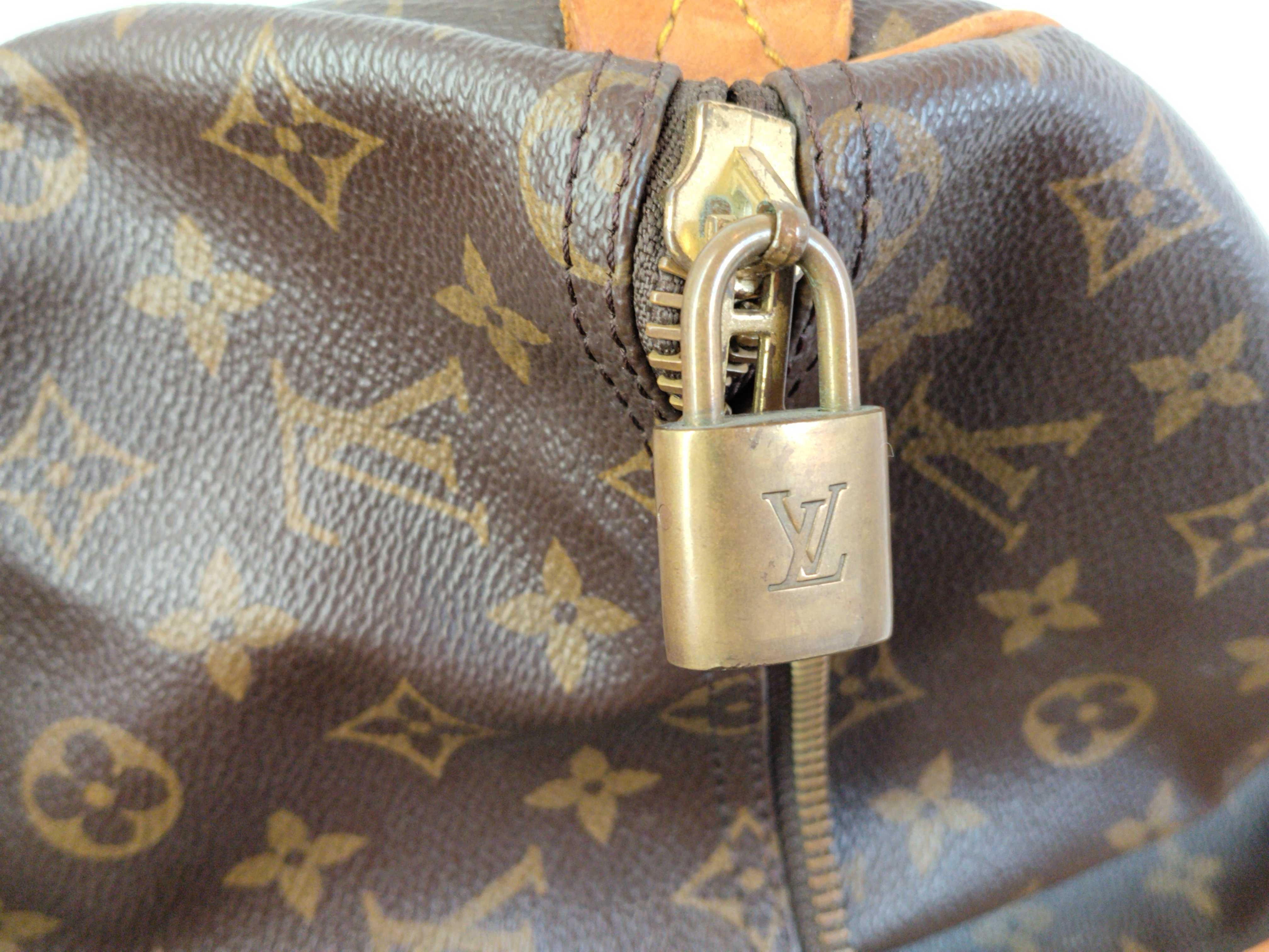 Monogram Keepall 50 M41426 Brown MB8907 Boston Bag — view 13
