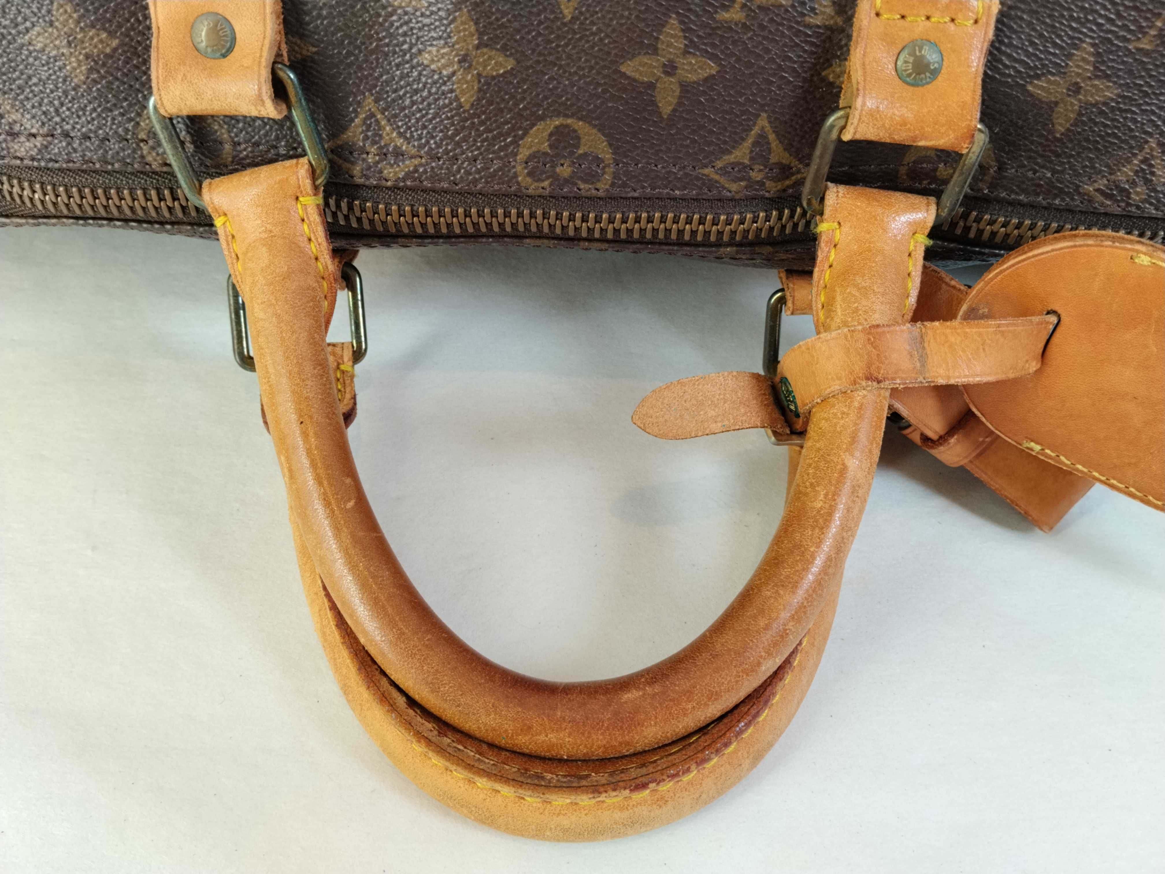 Monogram Keepall 50 M41426 Brown MB8907 Boston Bag — view 3