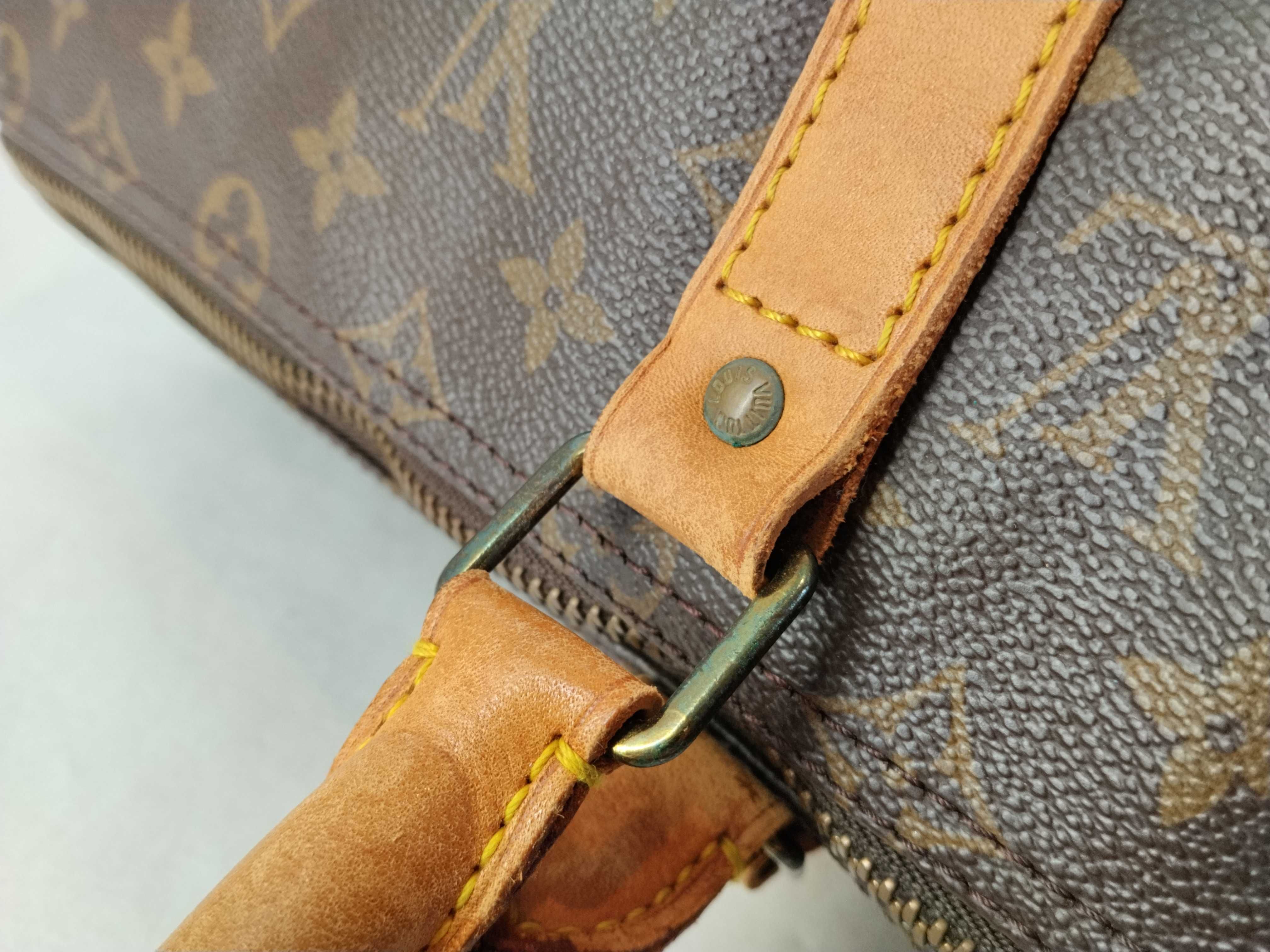 Monogram Keepall 50 M41426 Brown MB8907 Boston Bag — view 6