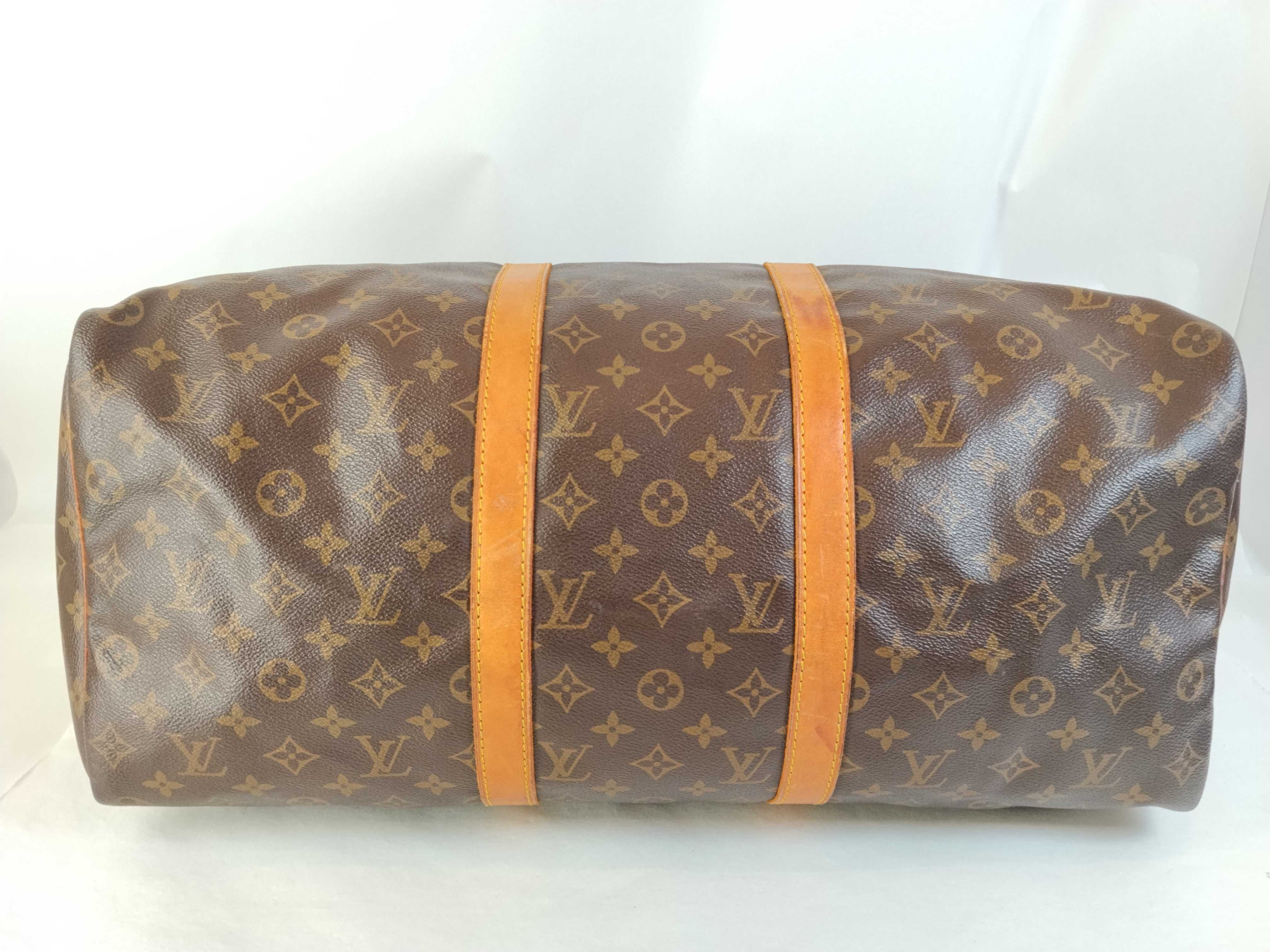 Monogram Keepall 50 M41426 Brown MB8907 Boston Bag — view 8