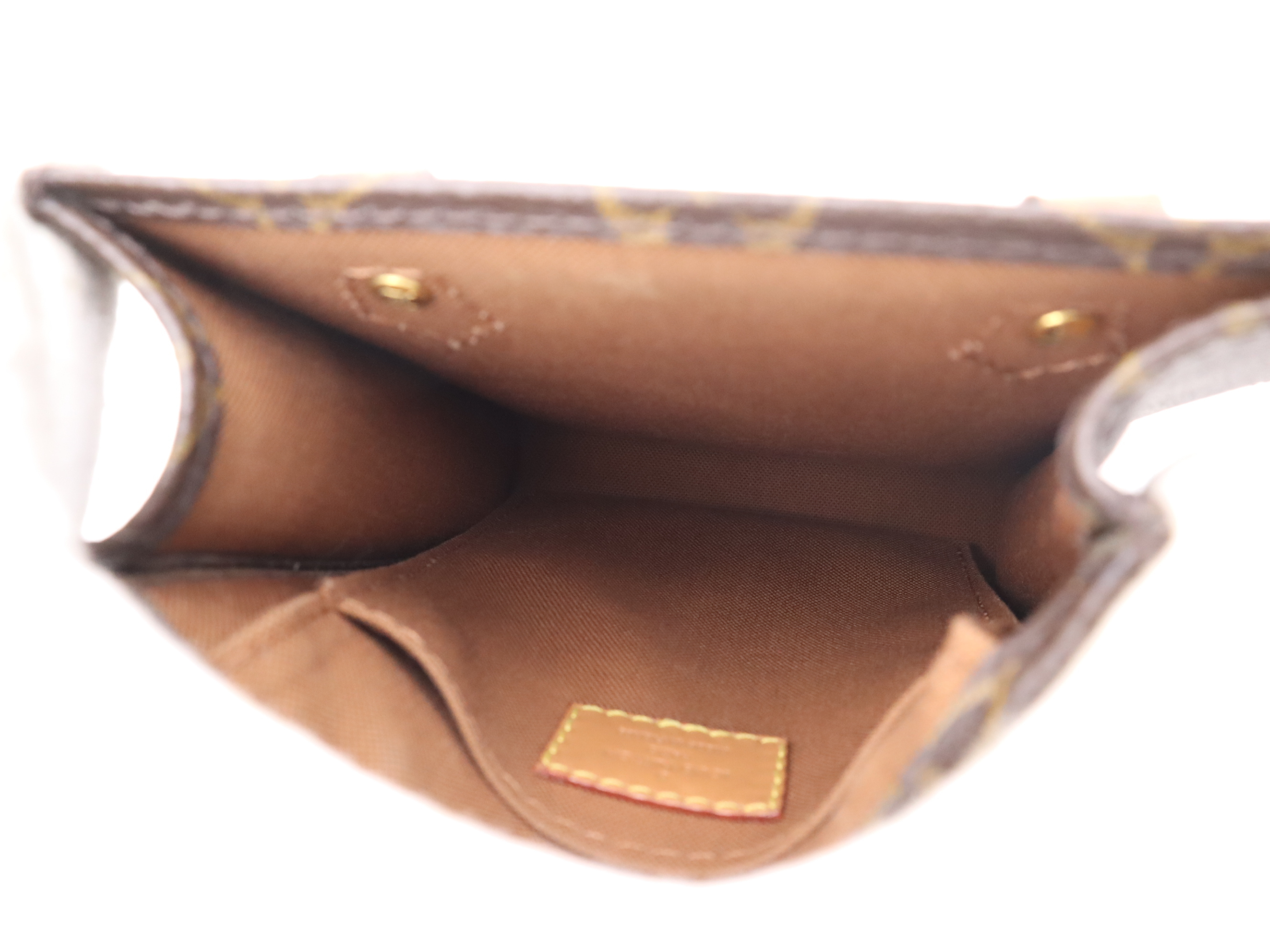 M69442 Monogram Petite Sac Plat Shoulder Bag with Shoulder Strap (RFID detected) — view 11