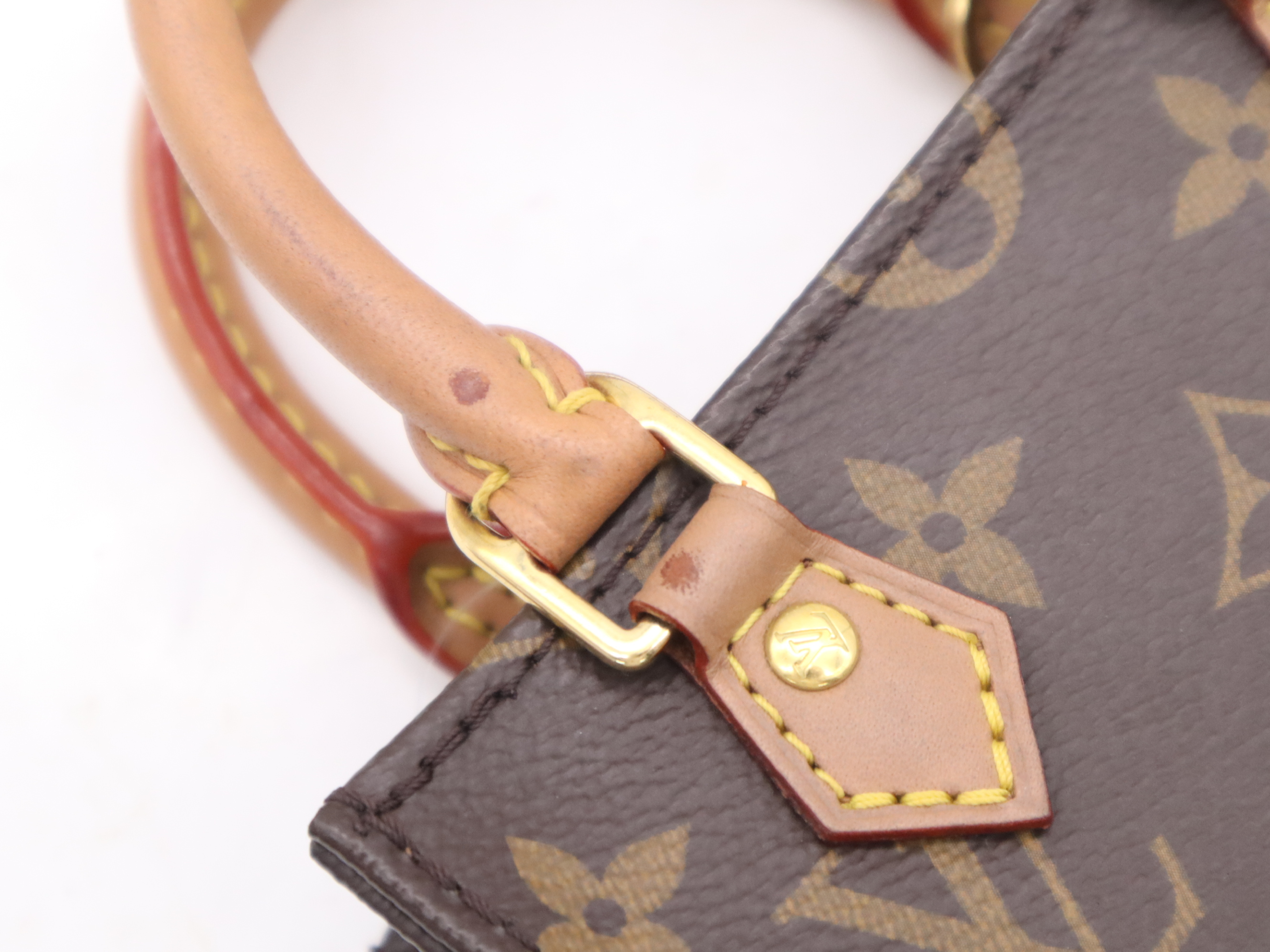 M69442 Monogram Petite Sac Plat Shoulder Bag with Shoulder Strap (RFID detected) — view 9