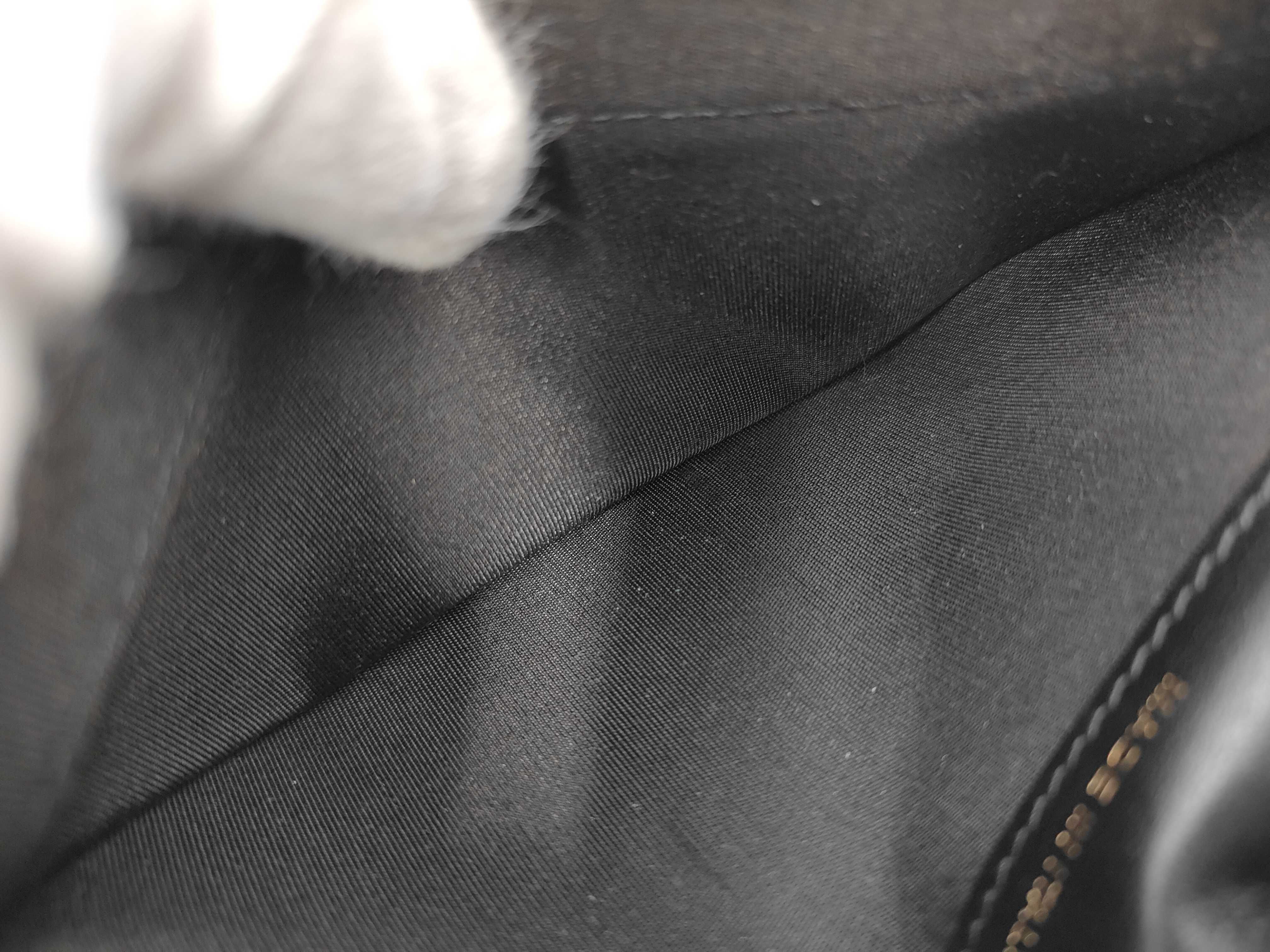 Black Lambskin Camellia Wallet (Serial Number 26) — view 5