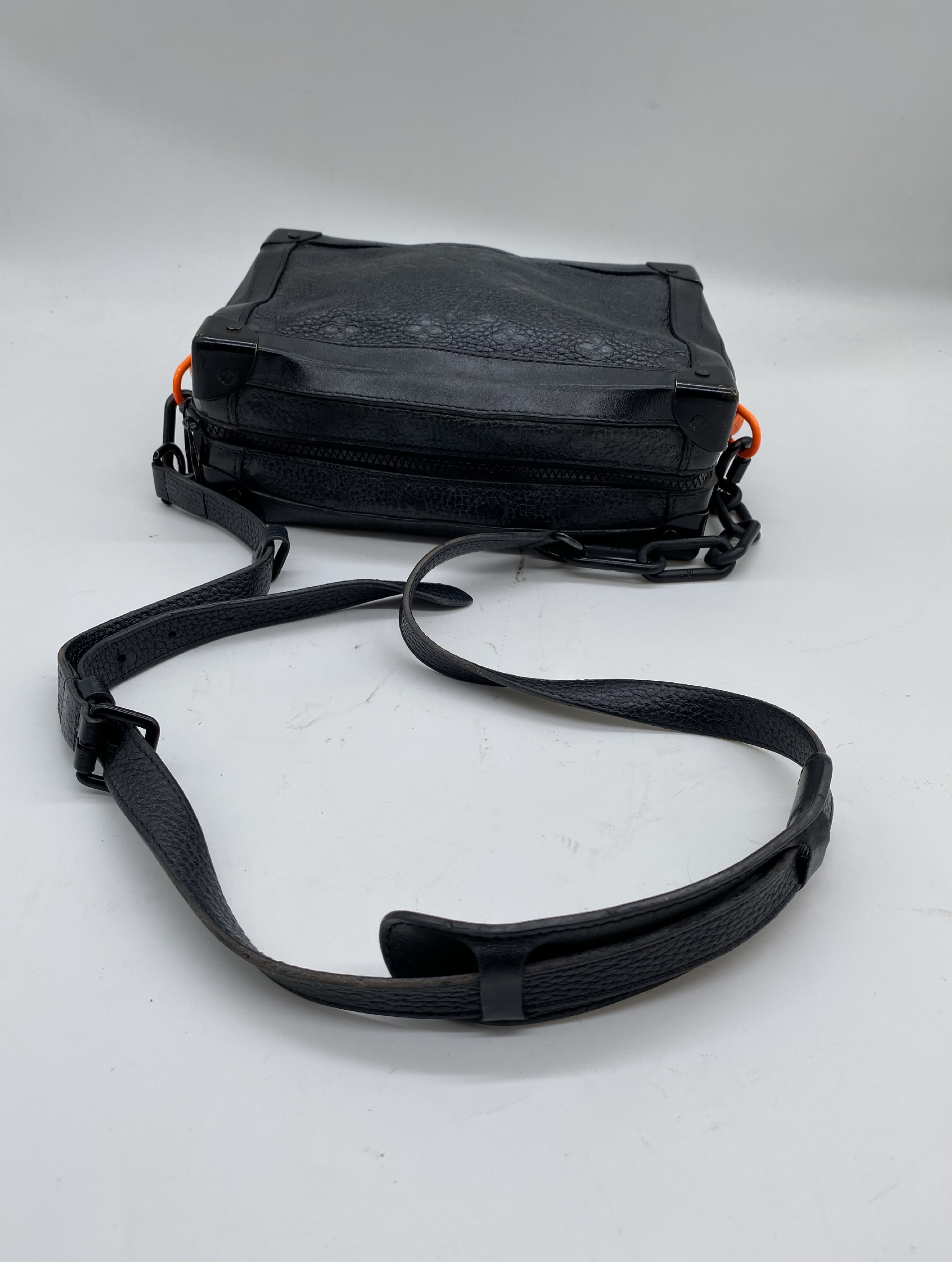 Monogram Taurillon DU0129 Soft Trunk Shoulder Bag — view 6