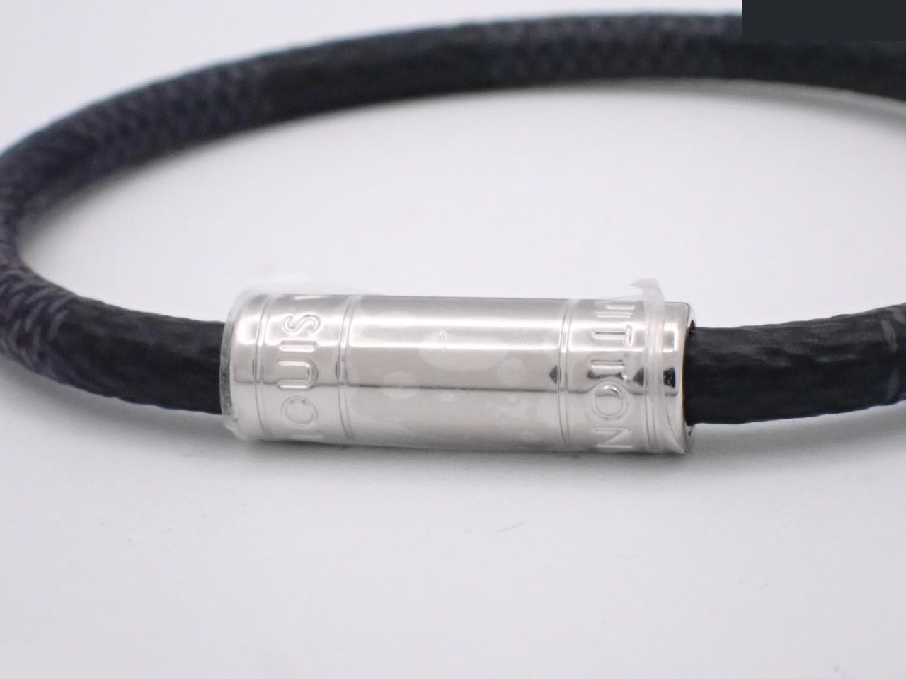 Damier Graphite bracelet, Keep It, wrist circumference approximately 18 cm — view 3