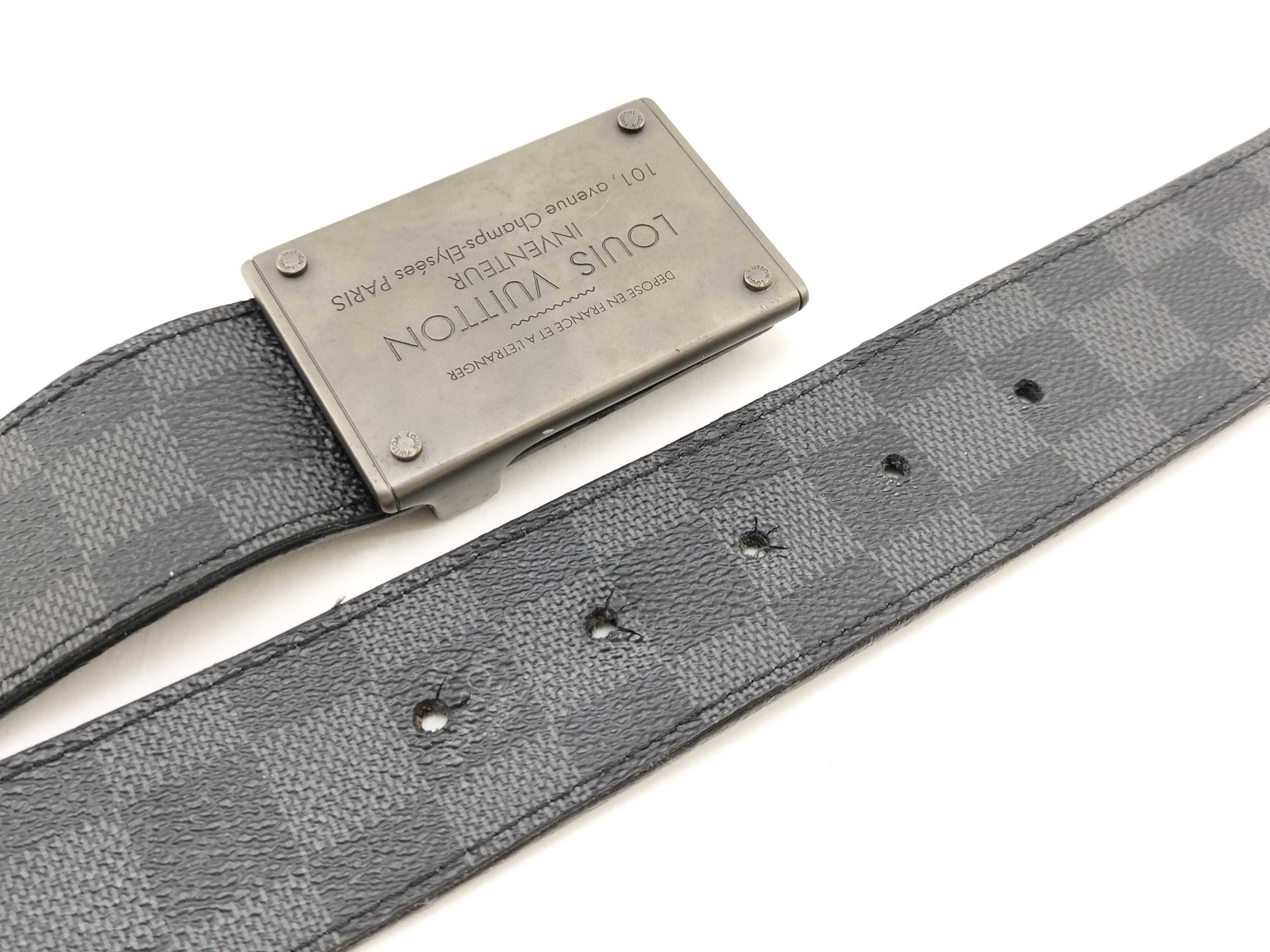 Damier Graphite Belt — view 4
