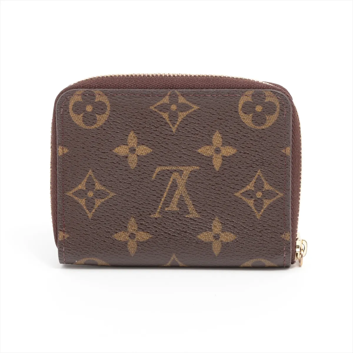 Monogram Zippy Coin Purse M60067 RA1078 Brown Coin Purse — view 2