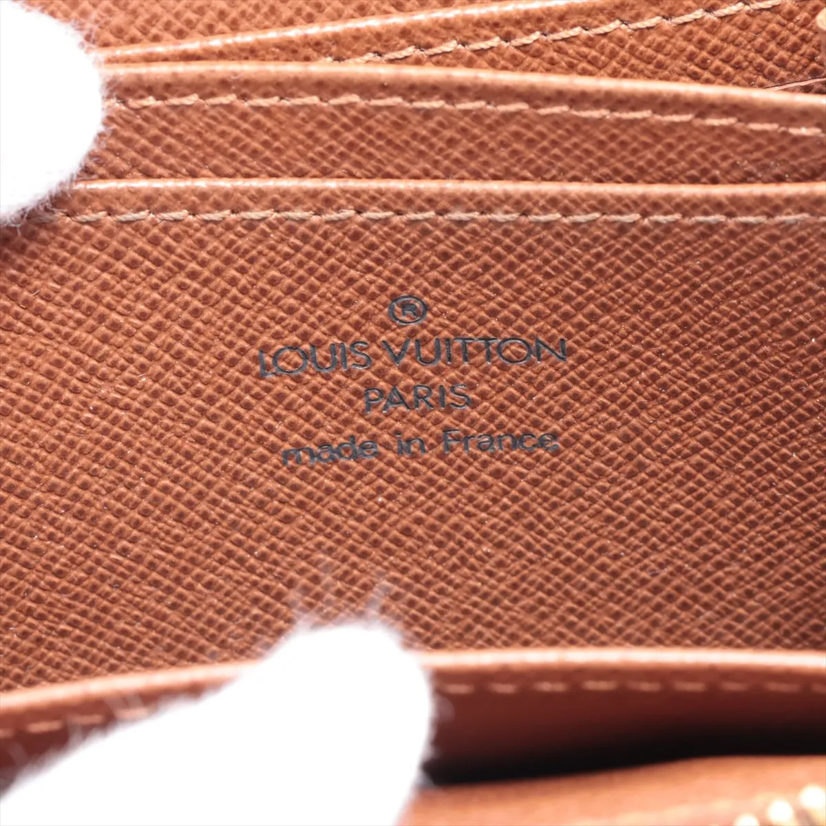 Monogram Zippy Coin Purse M60067 RA1078 Brown Coin Purse — view 6