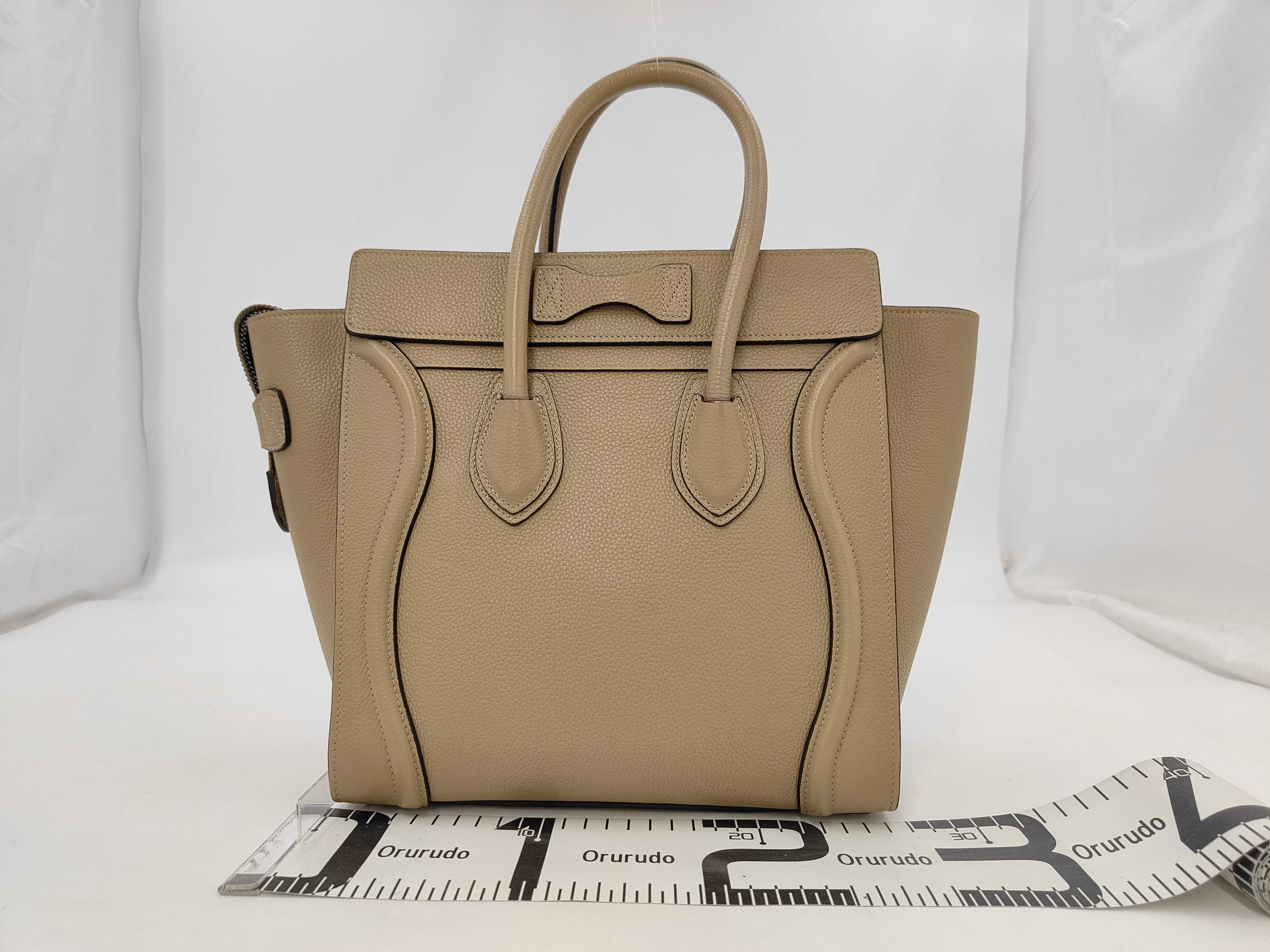 Luggage Micro Leather Dune Tote Bag — view 2