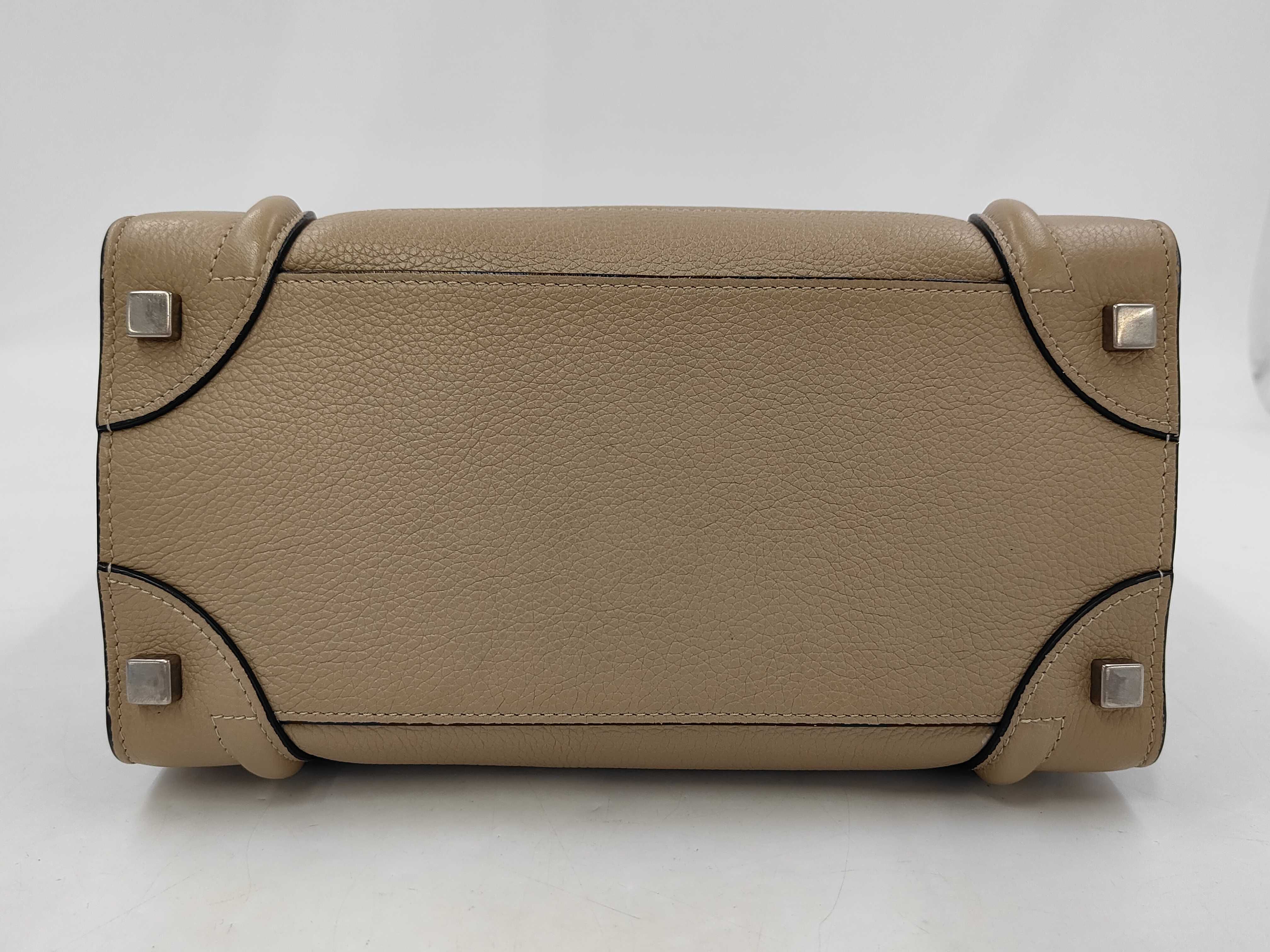 Luggage Micro Leather Dune Tote Bag — view 3