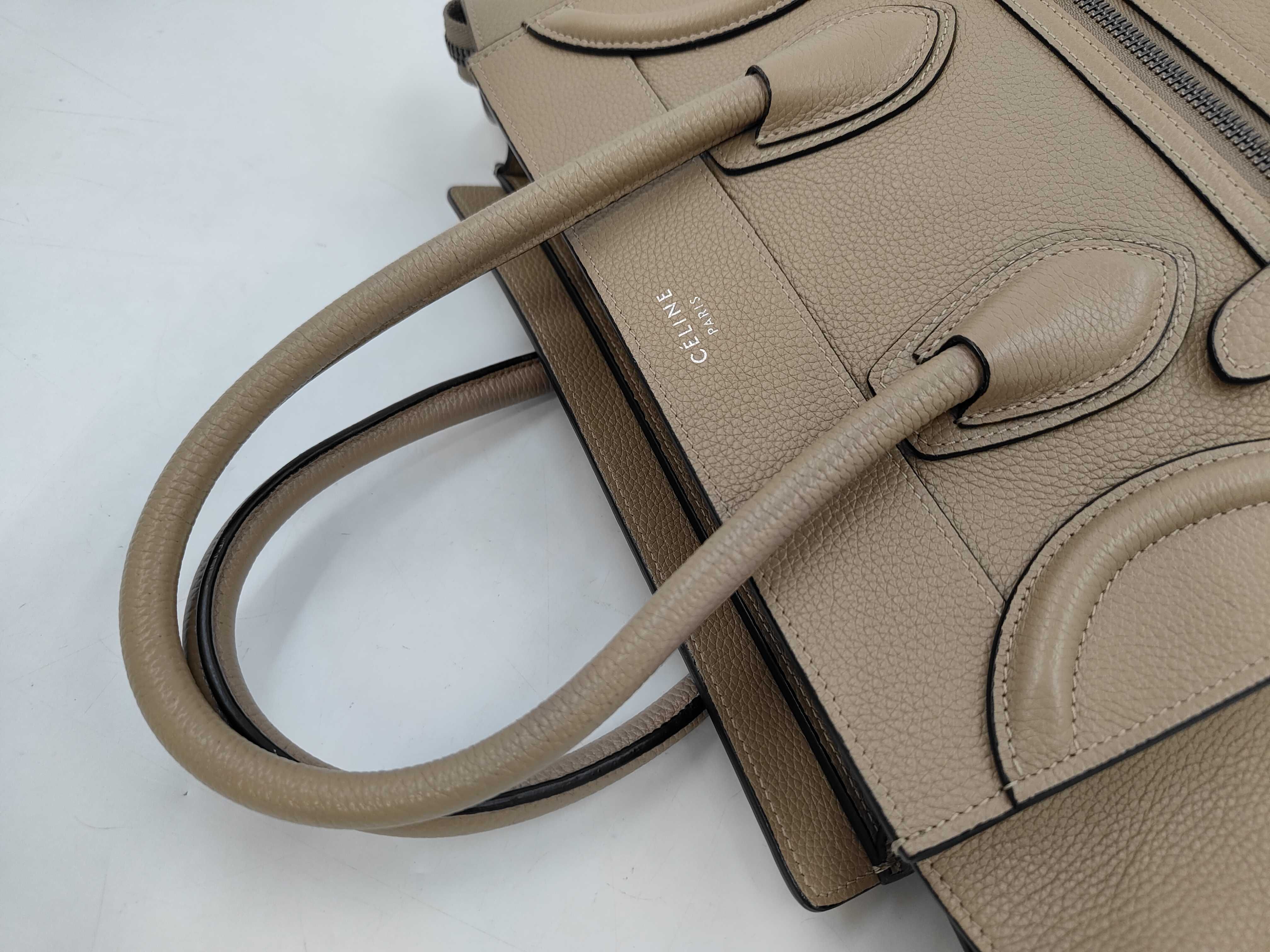 Luggage Micro Leather Dune Tote Bag — view 5