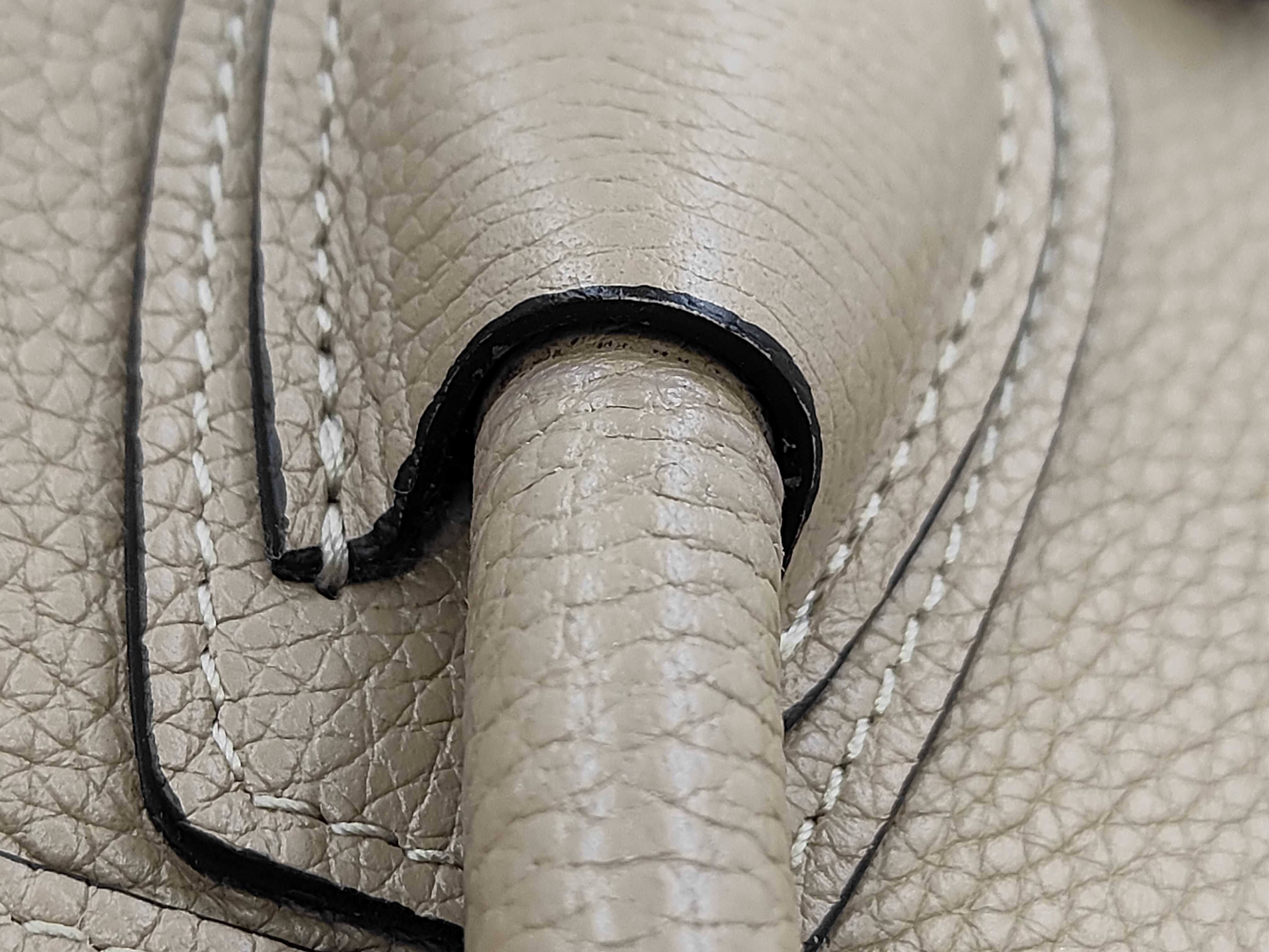 Luggage Micro Leather Dune Tote Bag — view 6