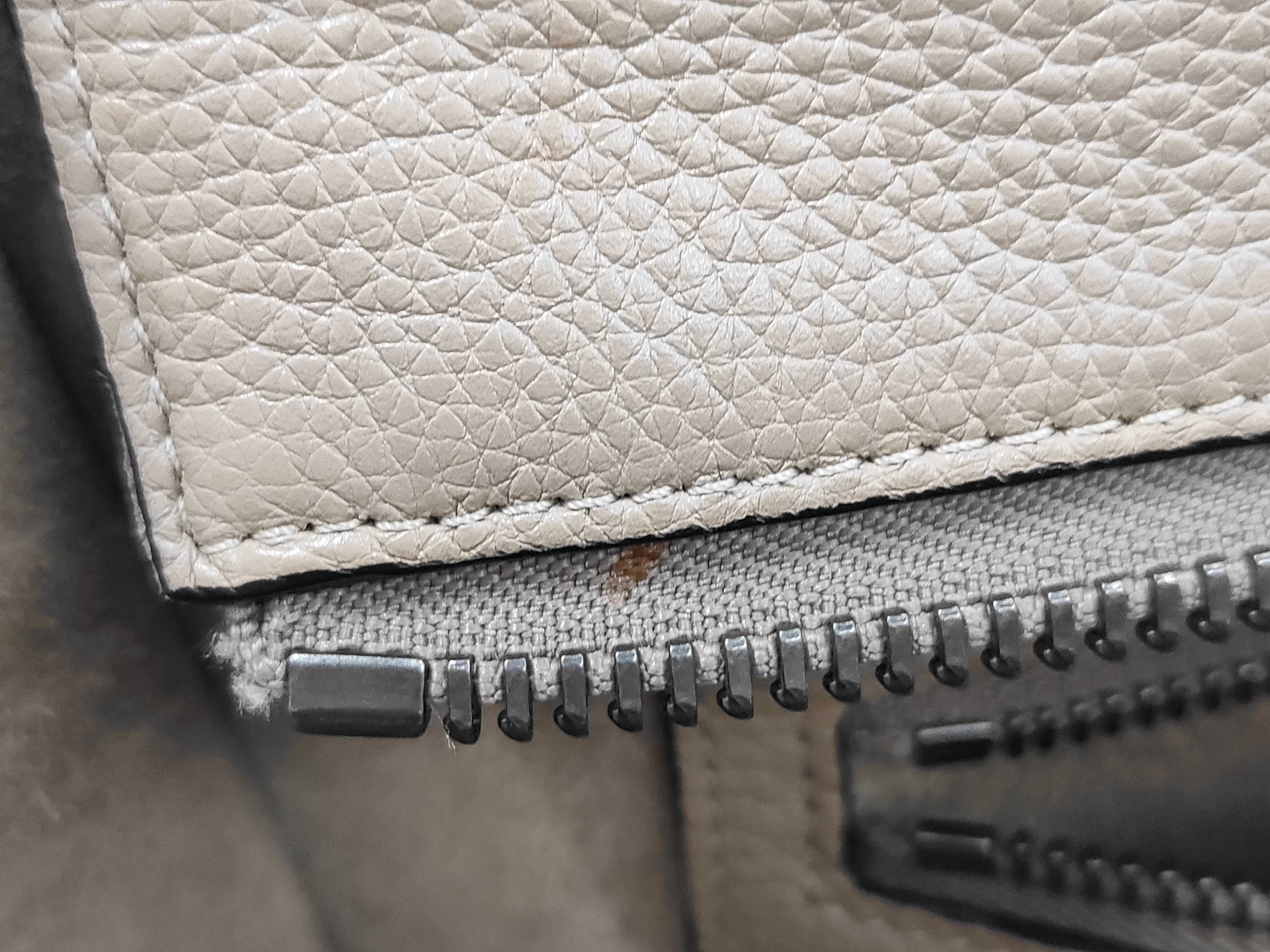 Luggage Micro Leather Dune Tote Bag — view 9