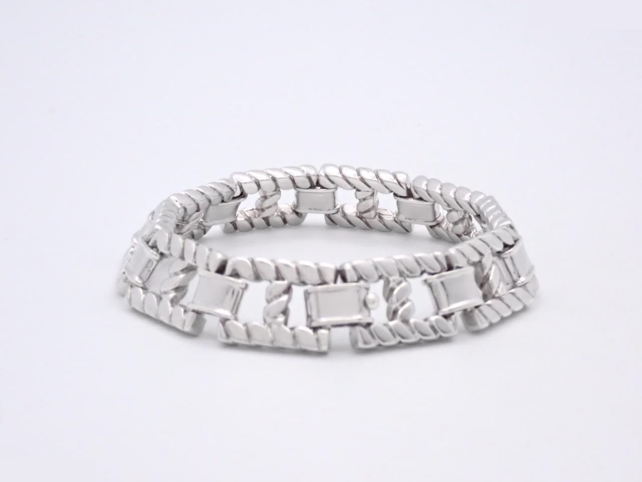 Grand Sport bracelet, 925 sterling silver, 43.4g, wrist circumference approximately 17cm — view 2
