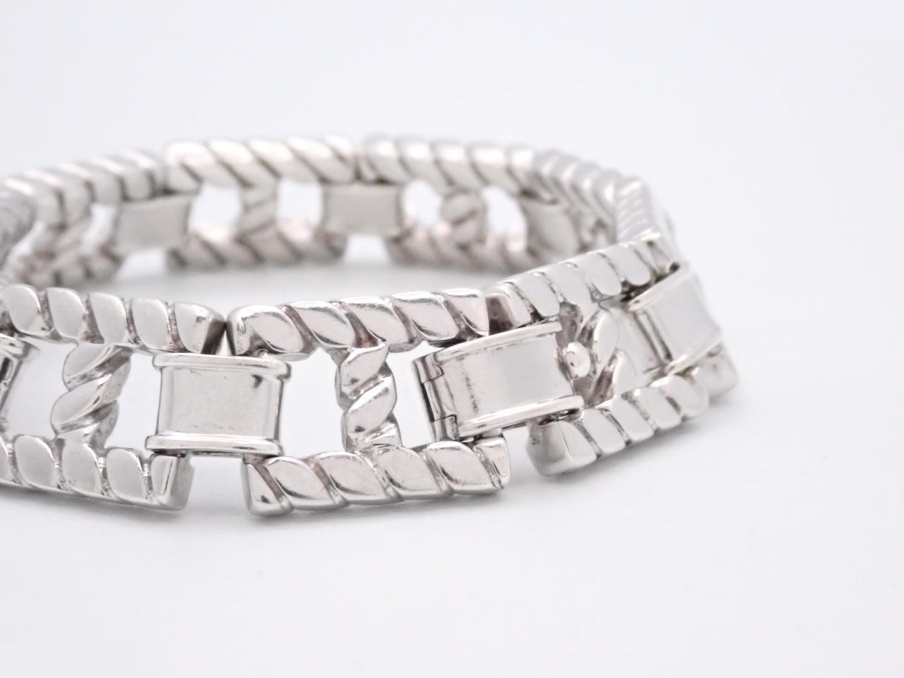 Grand Sport bracelet, 925 sterling silver, 43.4g, wrist circumference approximately 17cm — view 3