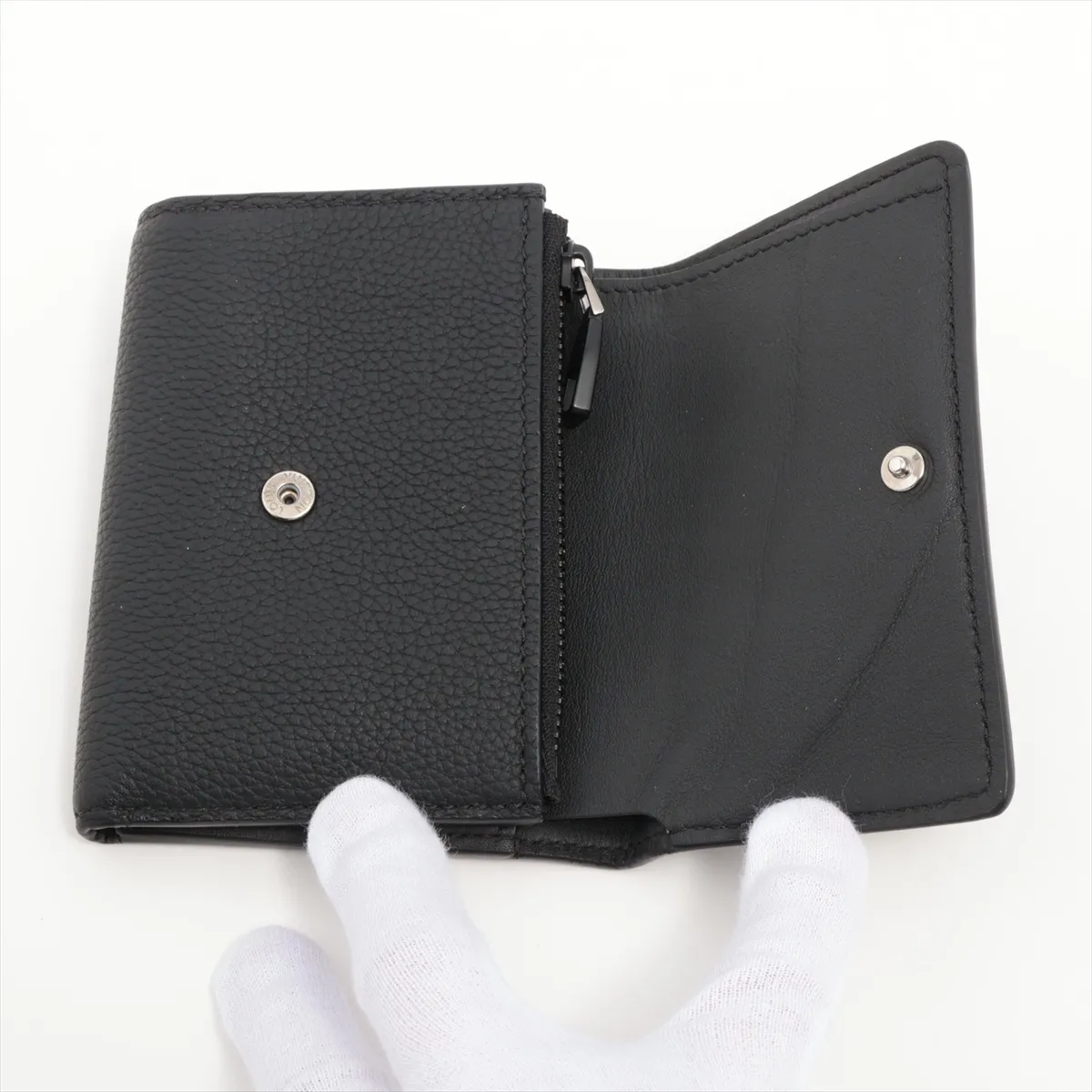 LV Aerogram Victor Wallet M26250 Black Compact Wallet (RFID detected) — view 3