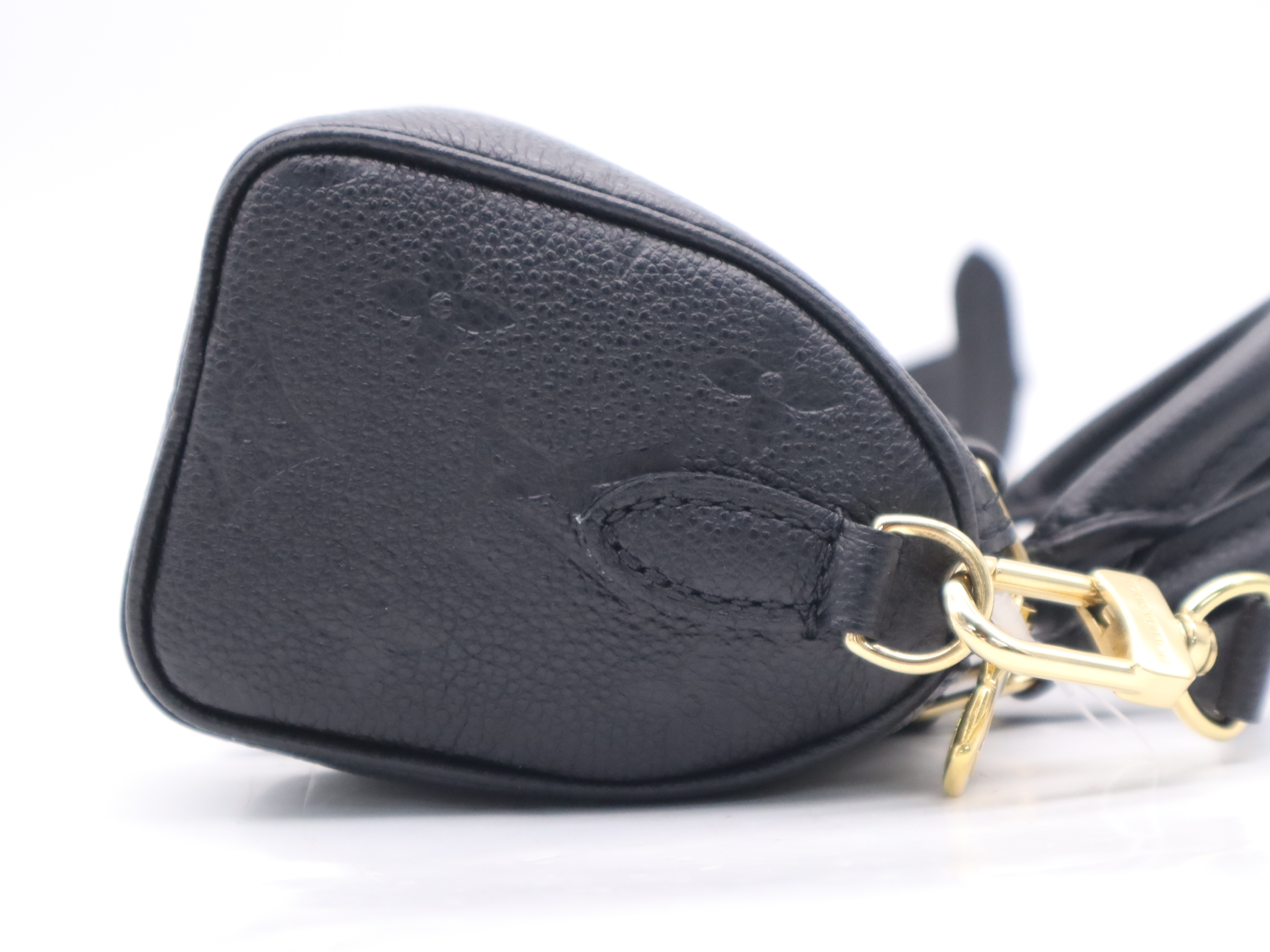 M82450 Monogram Empreinte Nano Speedy Noir Handbag with Shoulder Strap — view 5