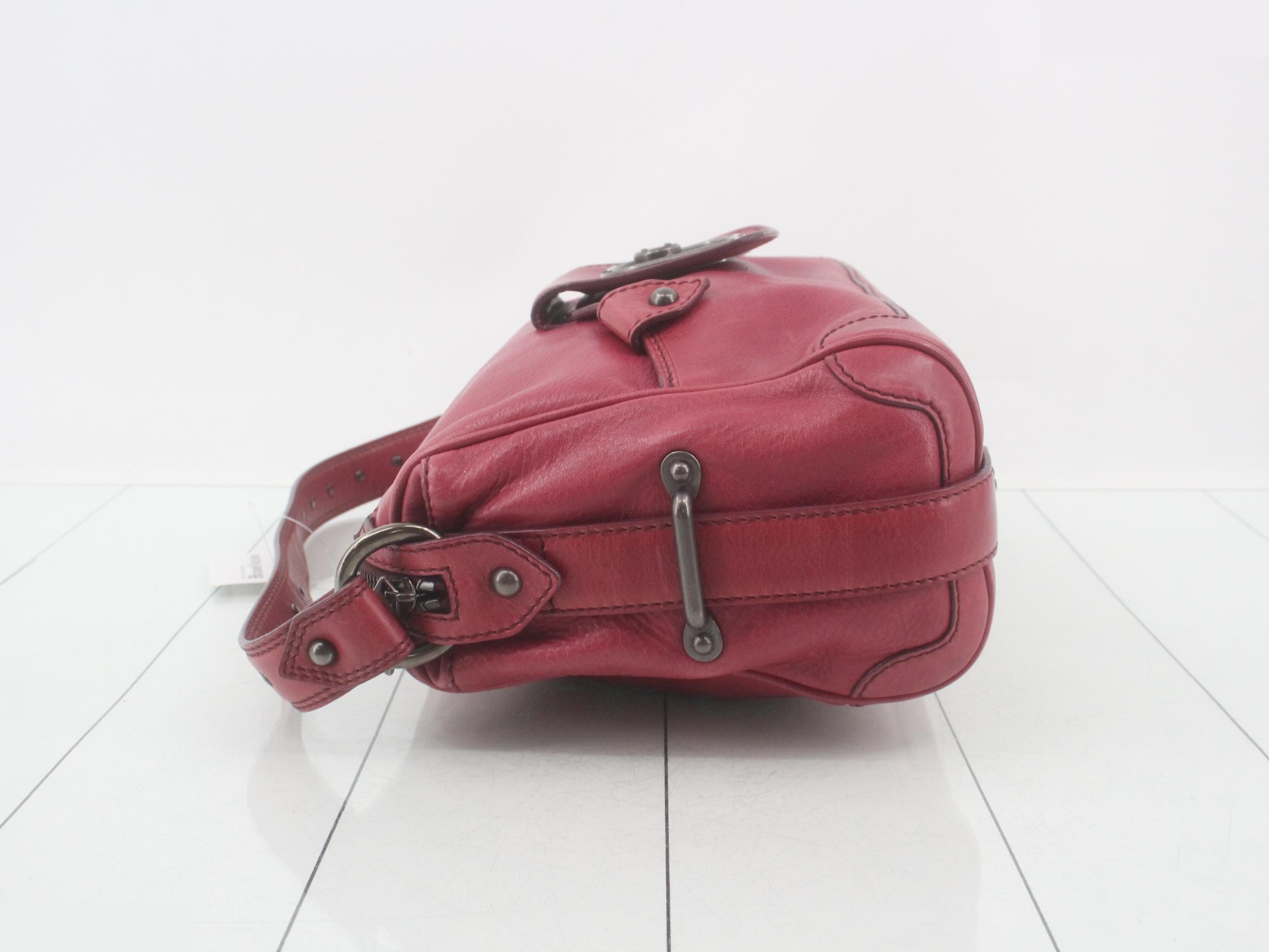 Leather shoulder bag — view 4