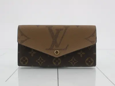 Monogram/Monogram Giant Reverse Portefeuille Sarah