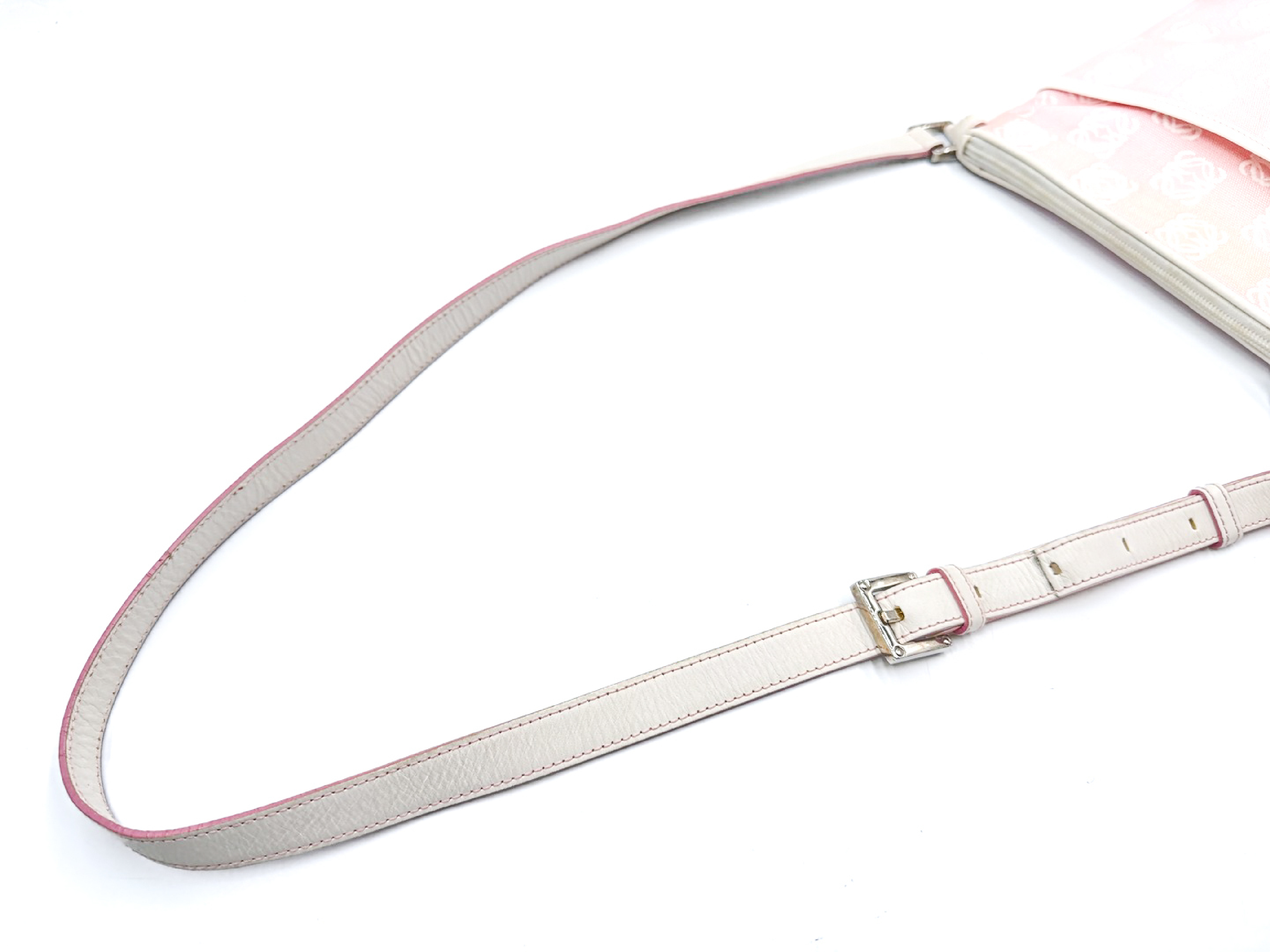 Anagram Pink Leather Shoulder Bag — view 2