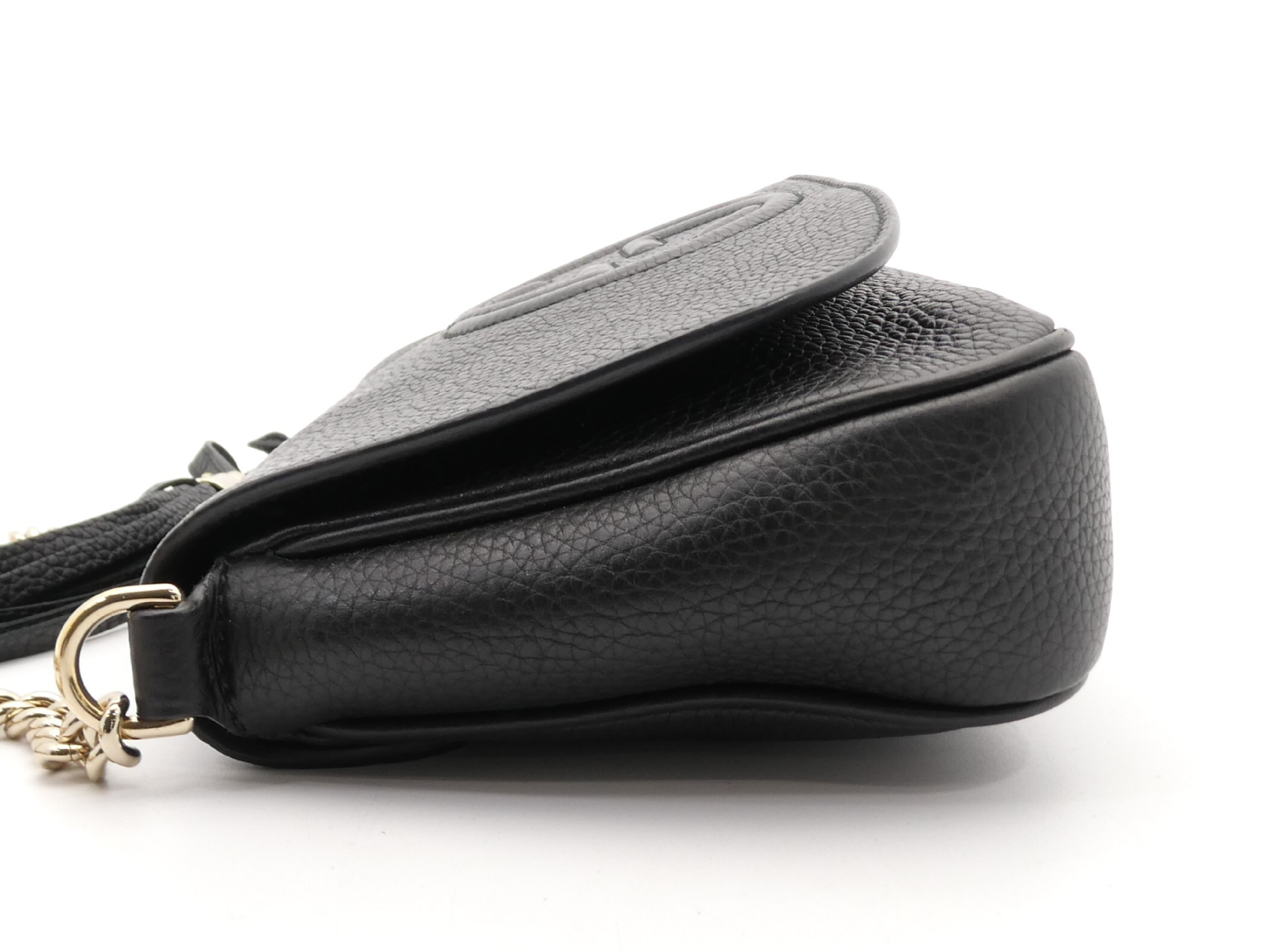 Interlocking GG Soho Chain Shoulder Bag — view 3