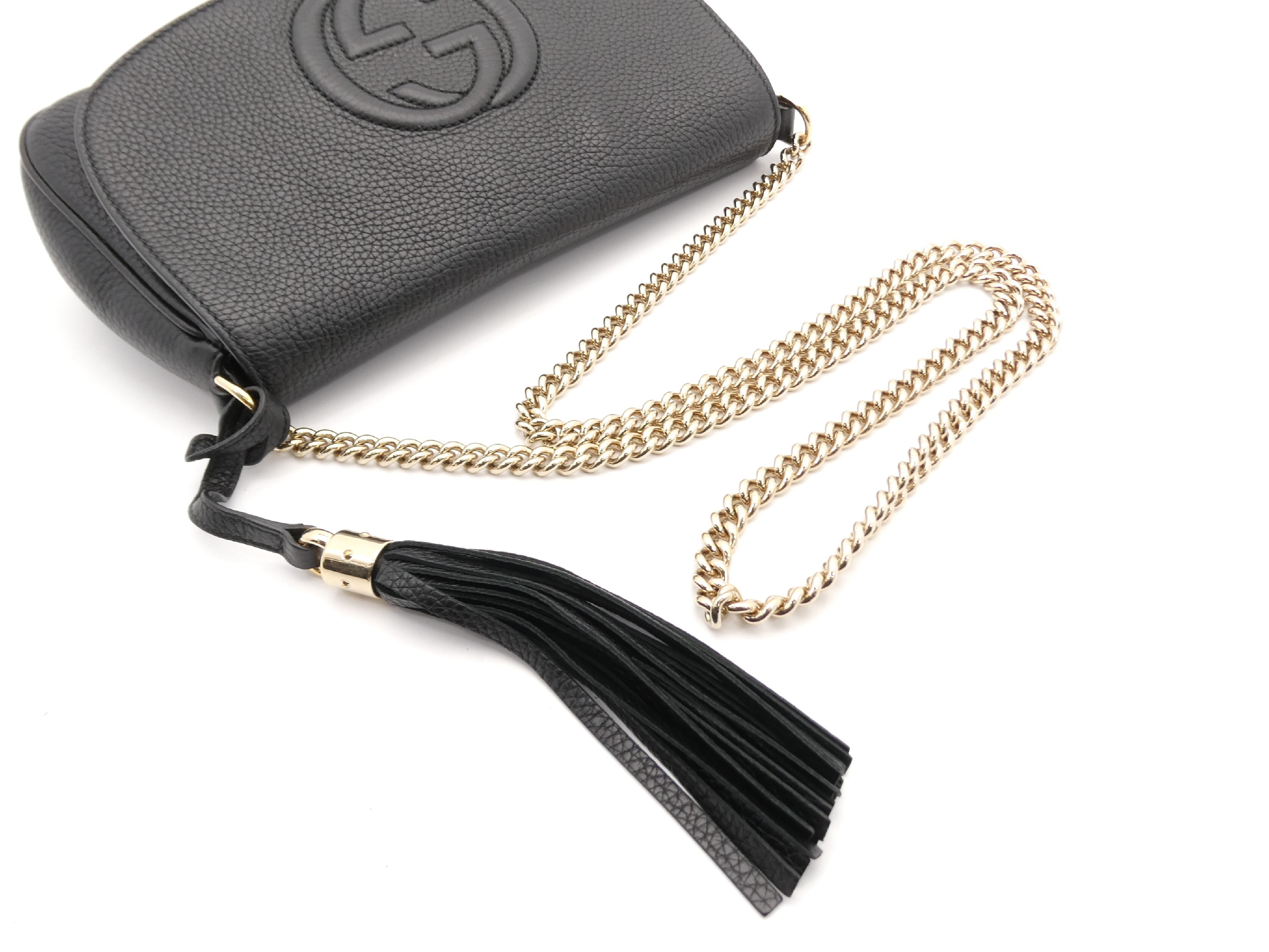 Interlocking GG Soho Chain Shoulder Bag — view 6