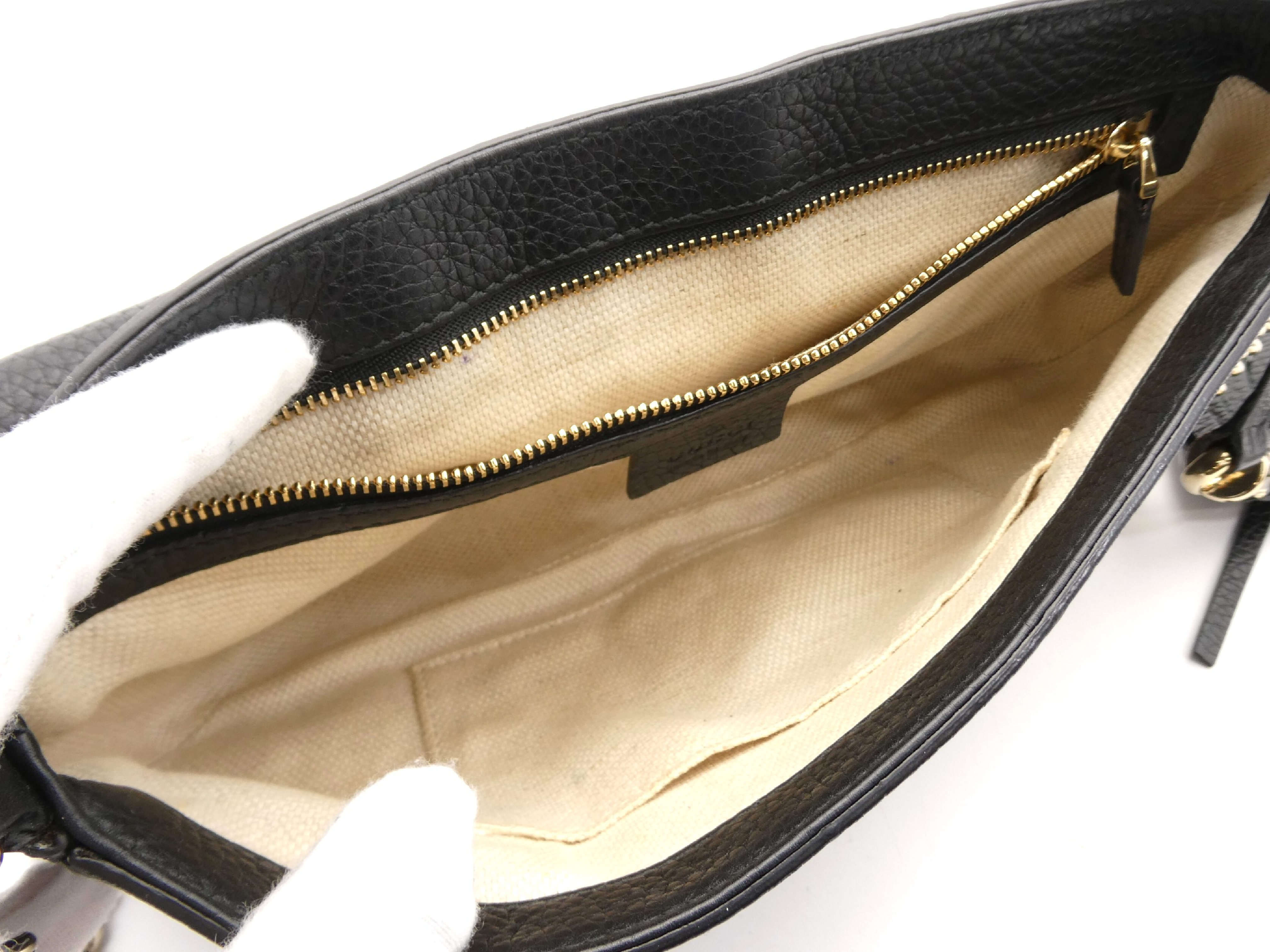 Interlocking GG Soho Chain Shoulder Bag — view 7
