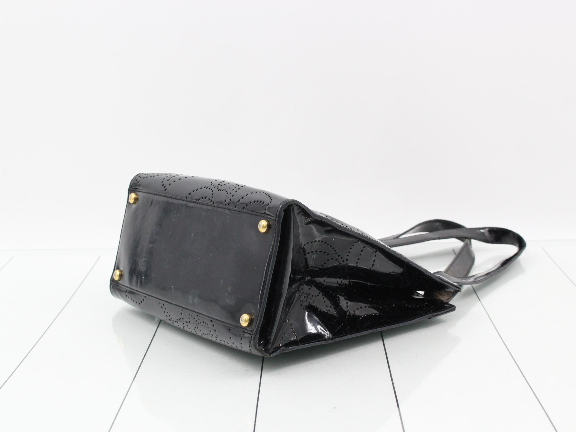 tote bag, shoulder bag, enamel, patent leather — view 6