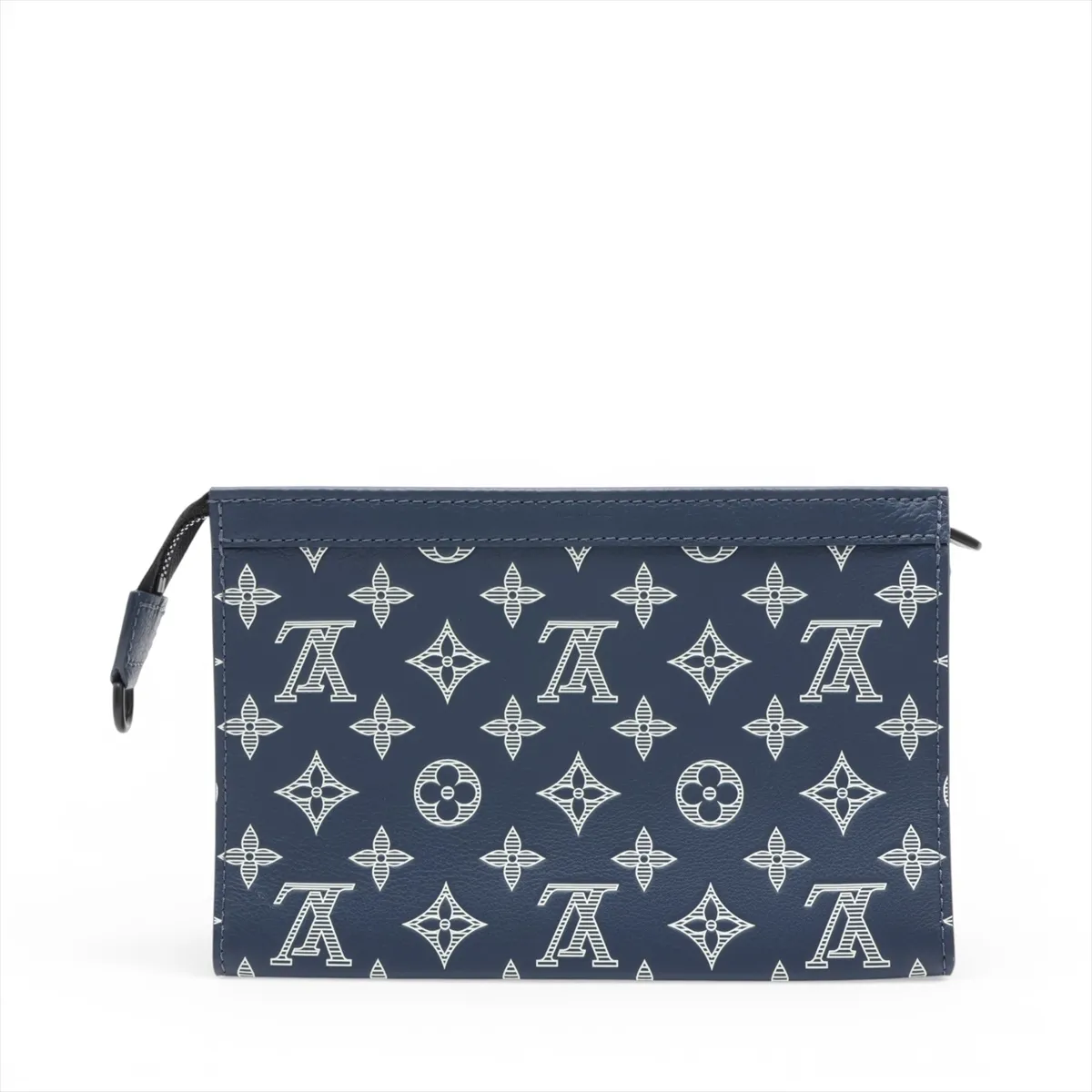 Monogram Shadow Gaston Wearable Wallet M83384 Navy (RFID responsive) — view 2