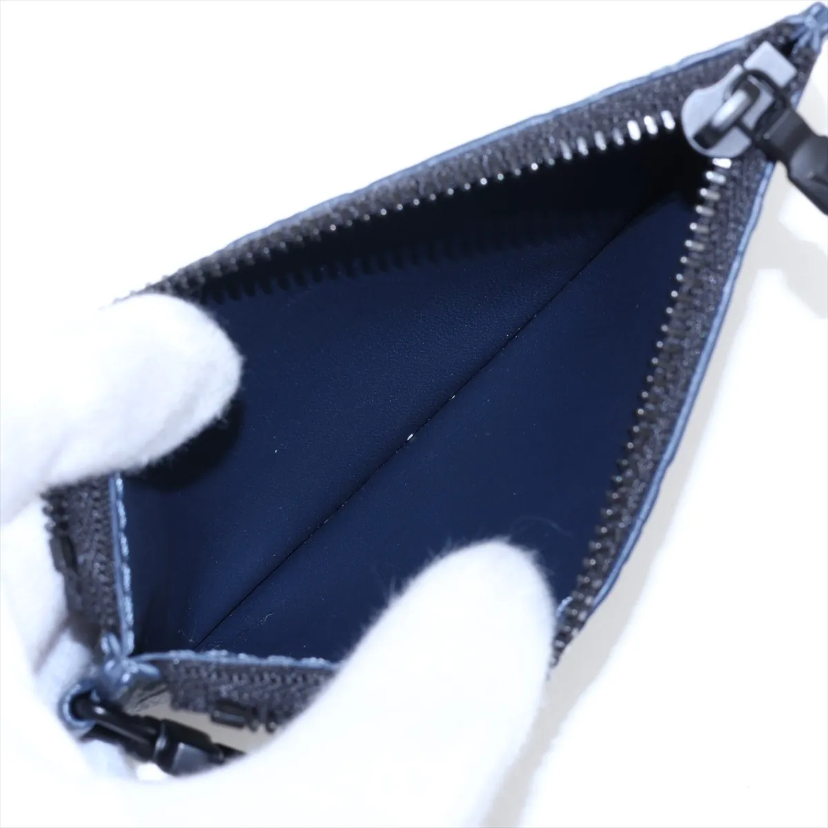 Monogram Shadow Gaston Wearable Wallet M83384 Navy (RFID responsive) — view 7