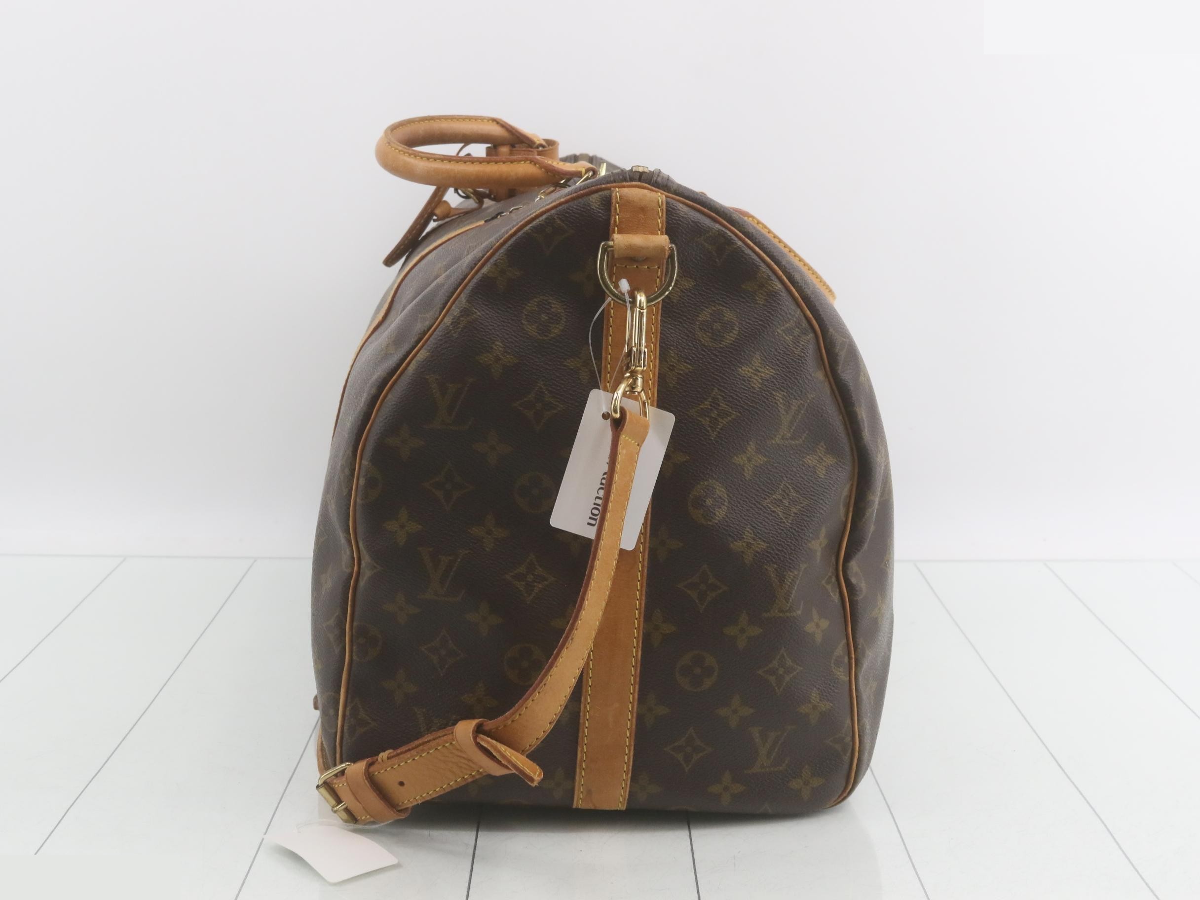 Monogram Keepall 55 Boston Bag — view 3