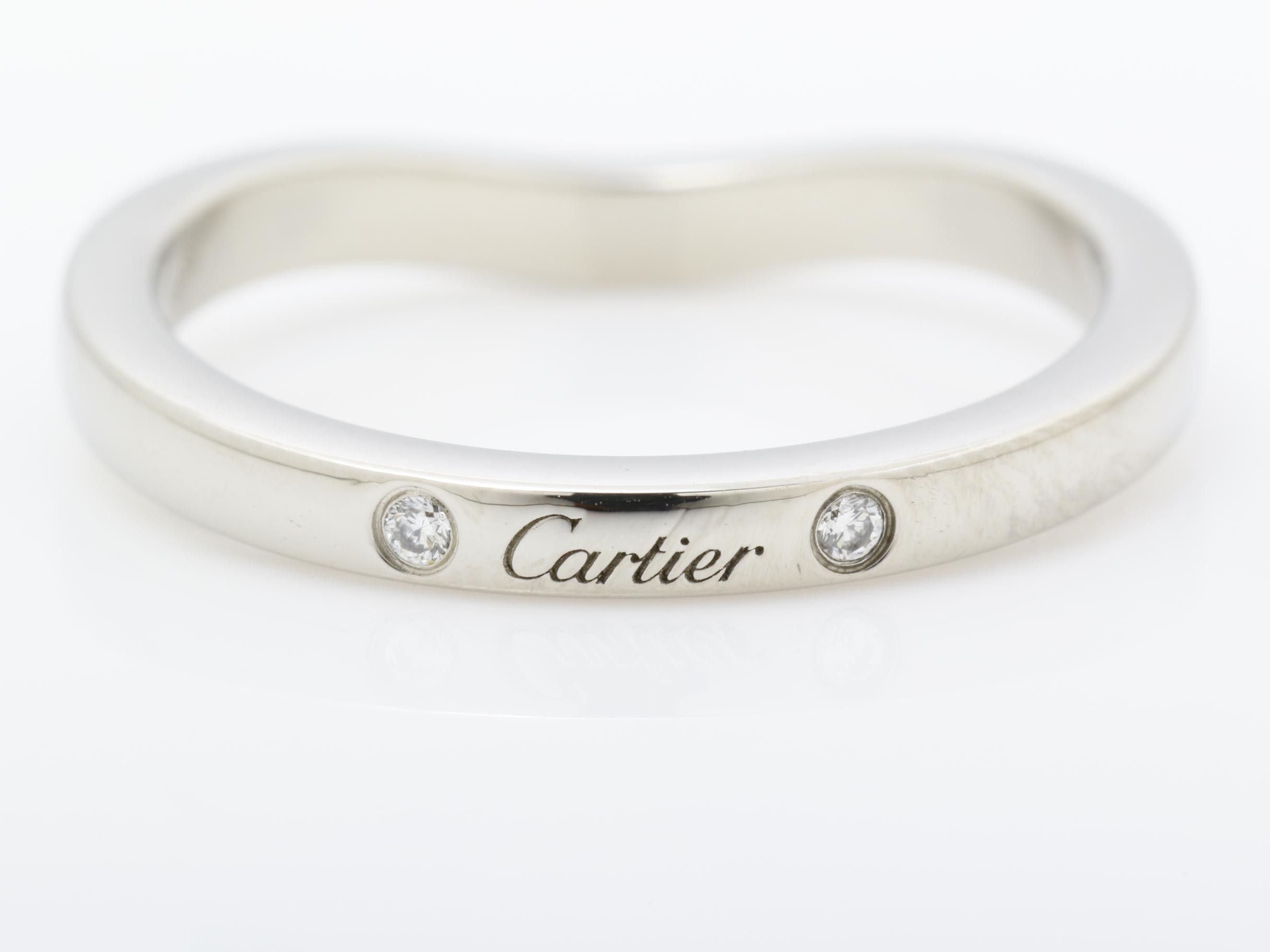 Ballerina Ring, Pt950, Diamond — view 3