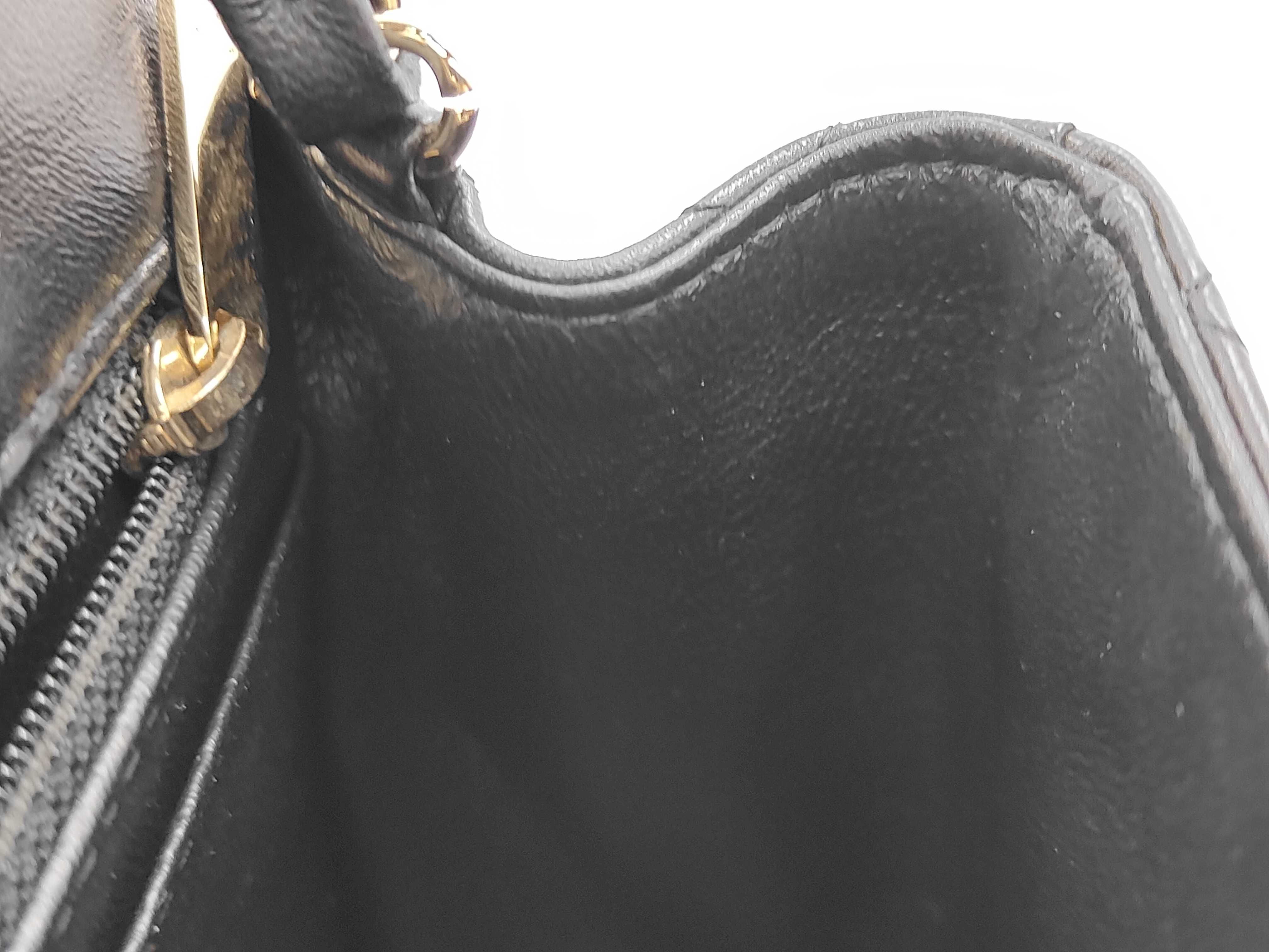 Mini Matelassé Chain Shoulder Bag, Lambskin, Black, SS IC Plate Shoulder Bag — view 8