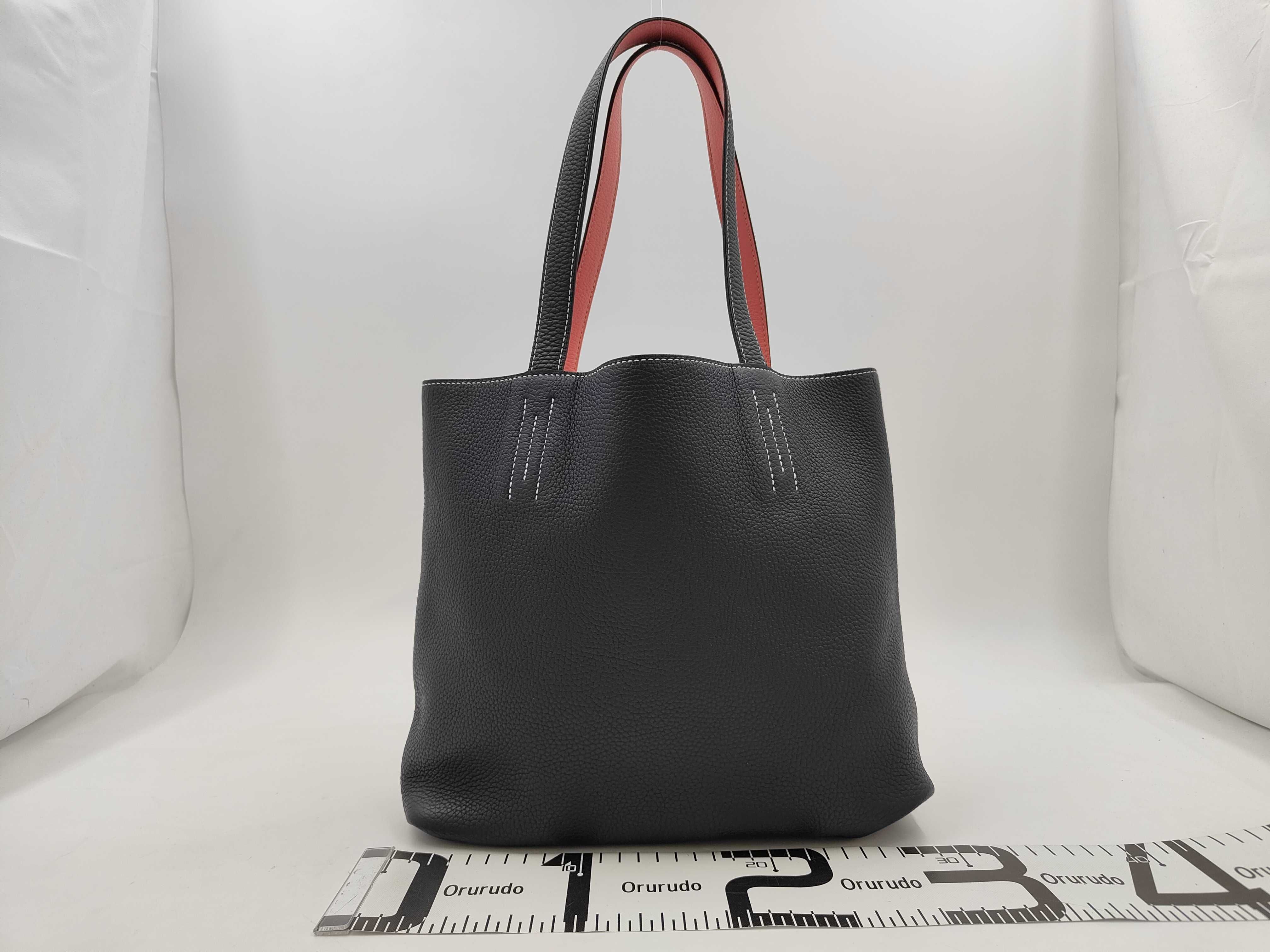Double Sens 28 Black x Pink Tote Bag (A stamp) — view 2
