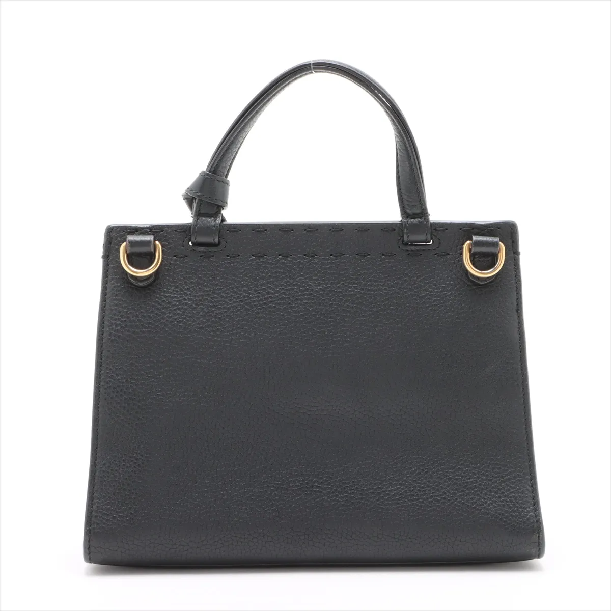 GG Marmont Leather 2WAY Handbag Black 442622 — view 2