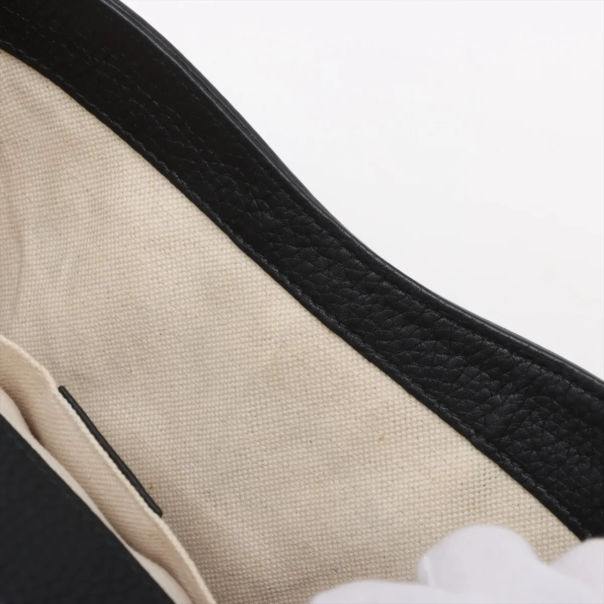 GG Marmont Leather 2WAY Handbag Black 442622 — view 14