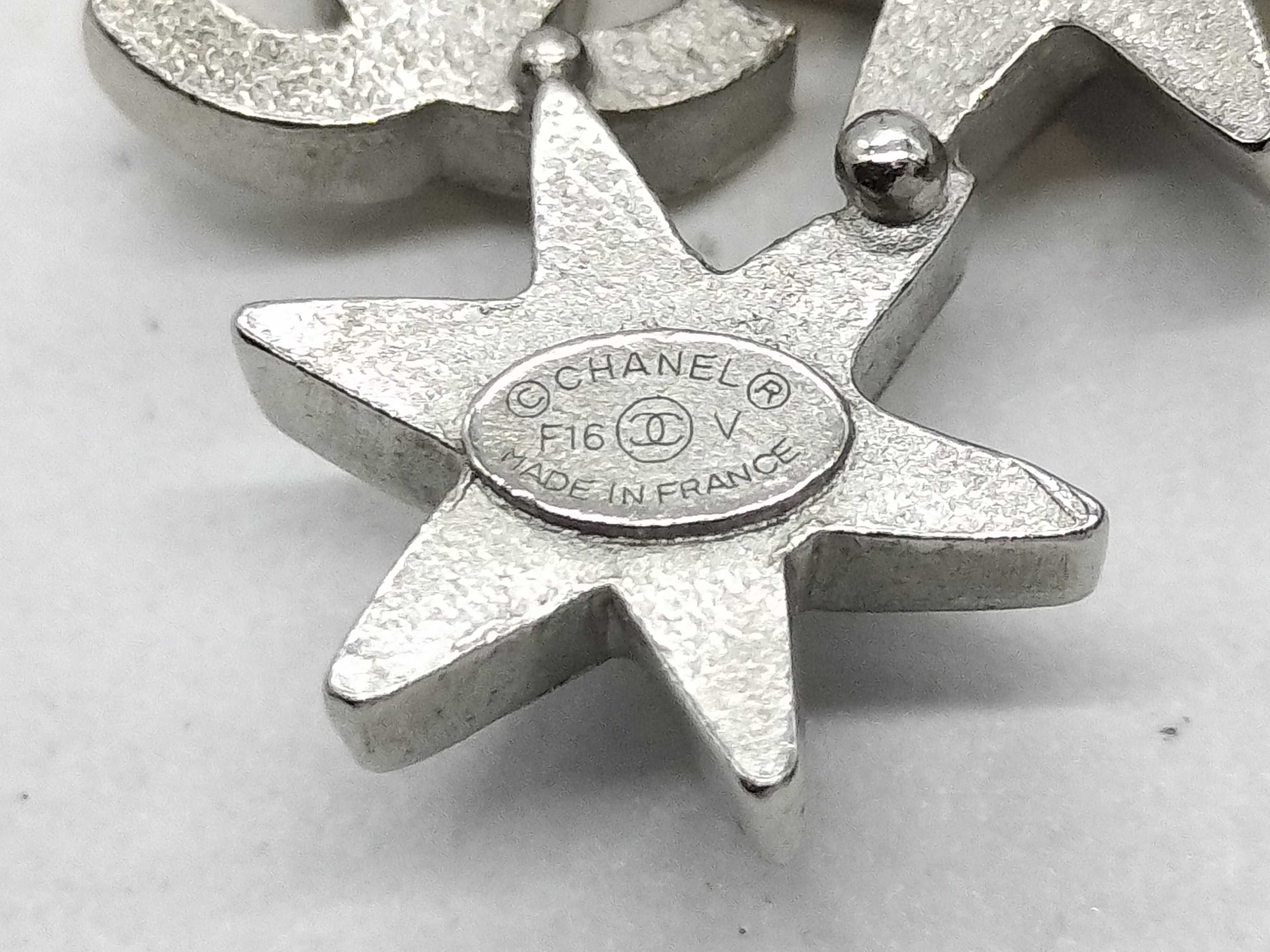 F16 V Rhinestone Earrings — view 4