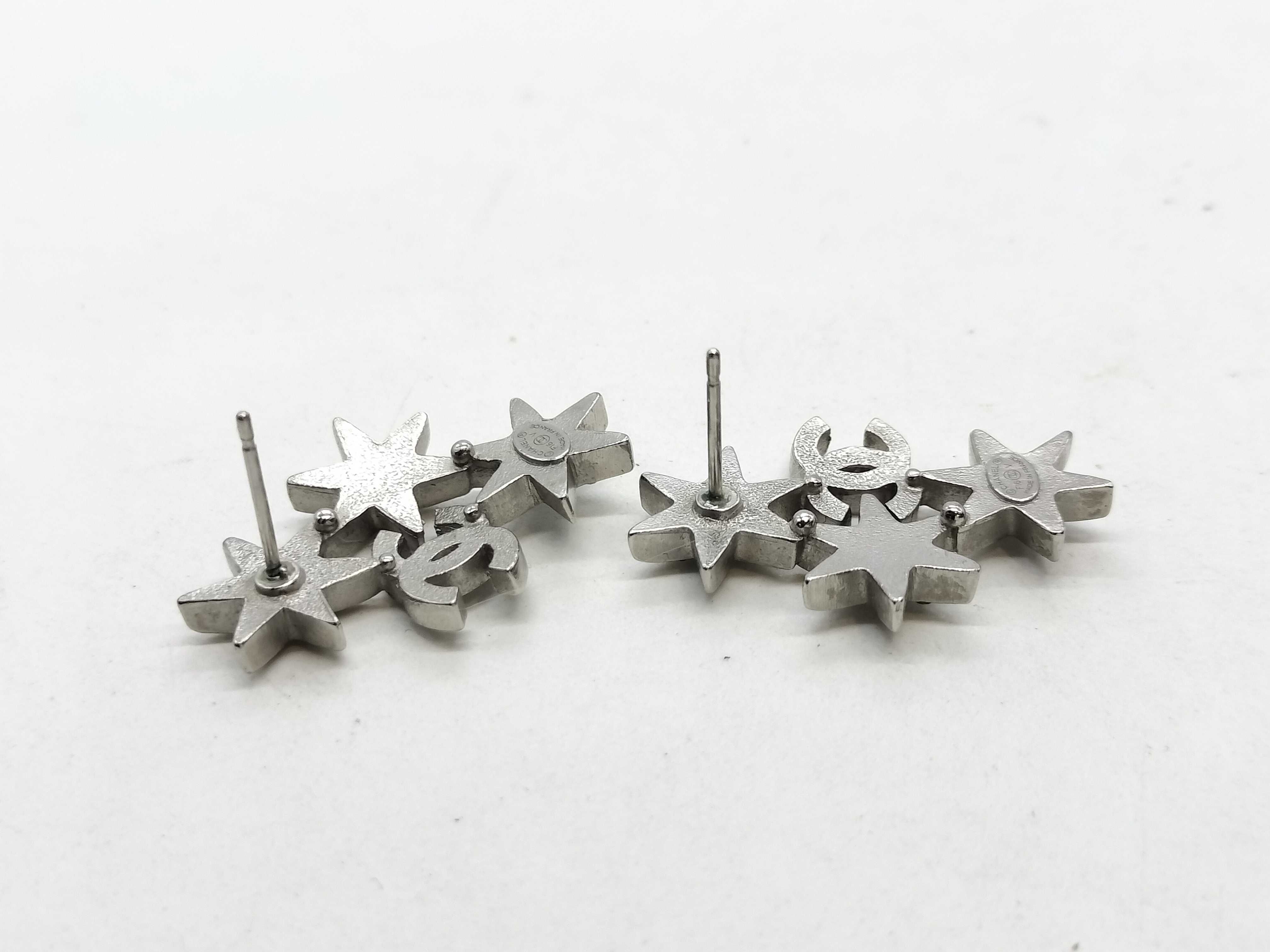 F16 V Rhinestone Earrings — view 6