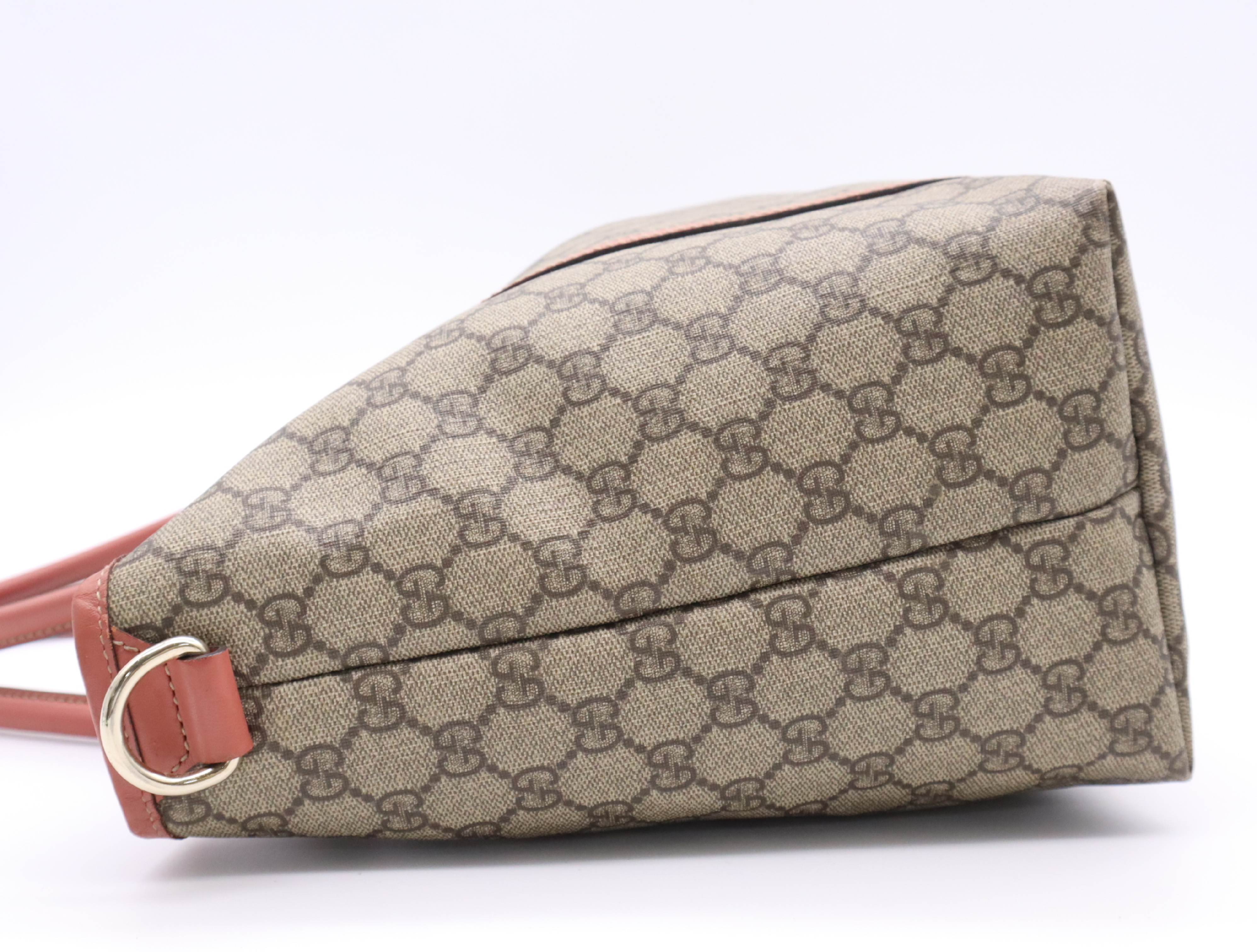 GG Canvas Tote Bag with Dust Bag, Beige — view 3
