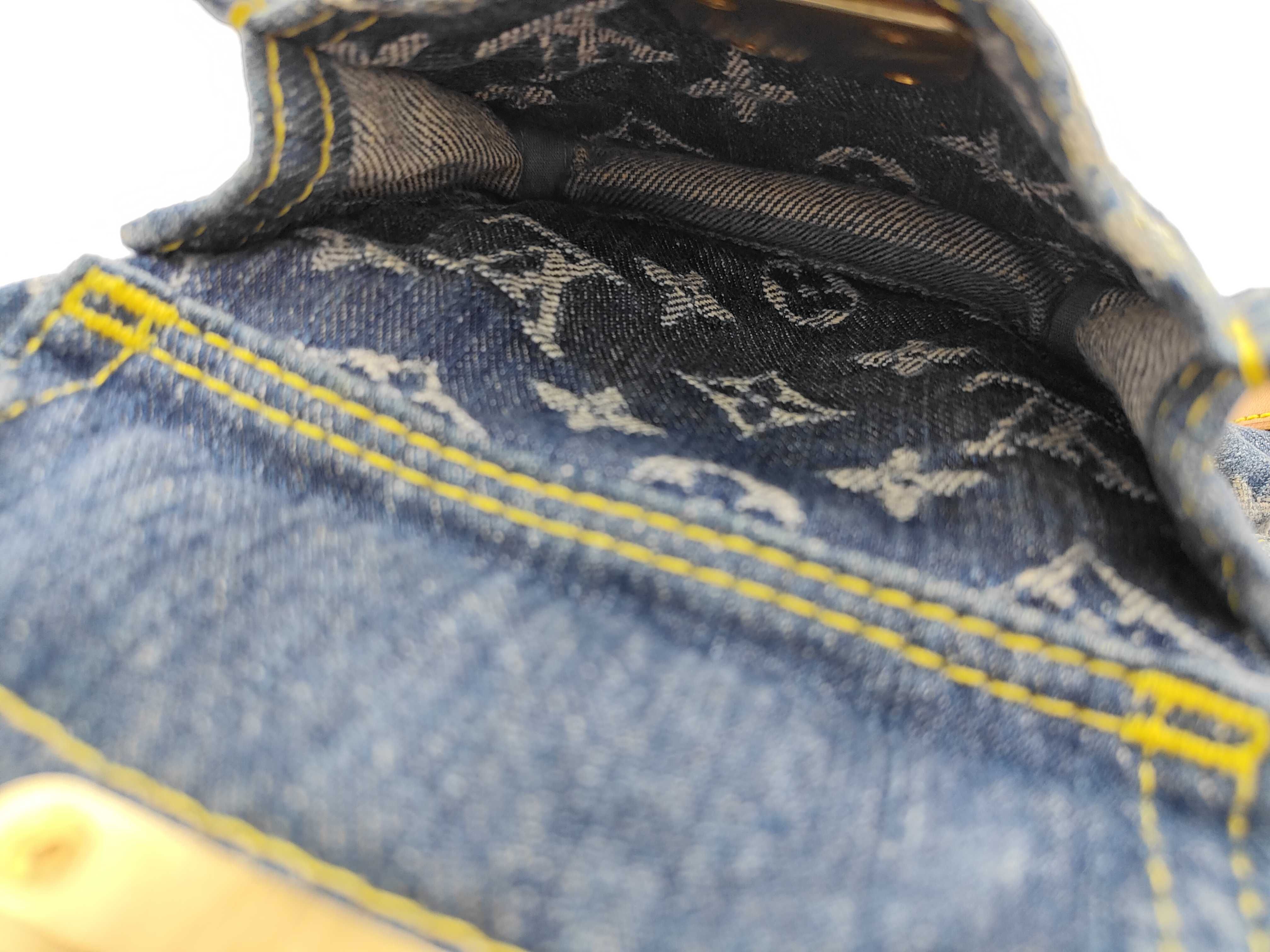Monogram Denim Baggy GM M95048 Shoulder Bag — view 12