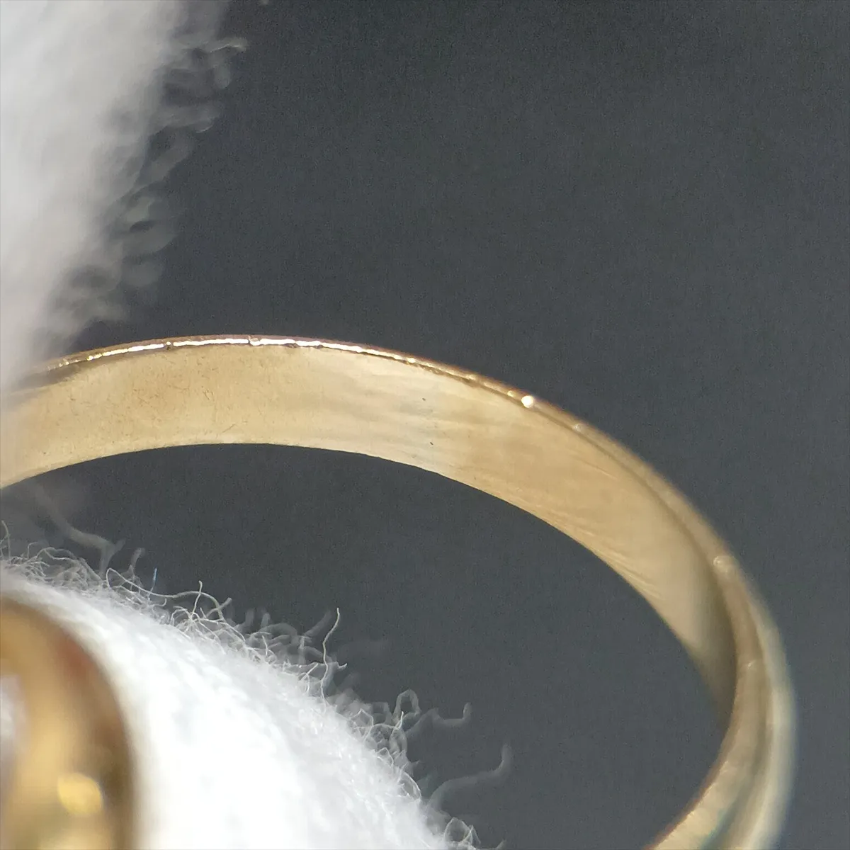 Trinity Ring 750 (YG x PG x WG) 4.7g Size 49 JM770 (Sold out, holes, dents) — view 5