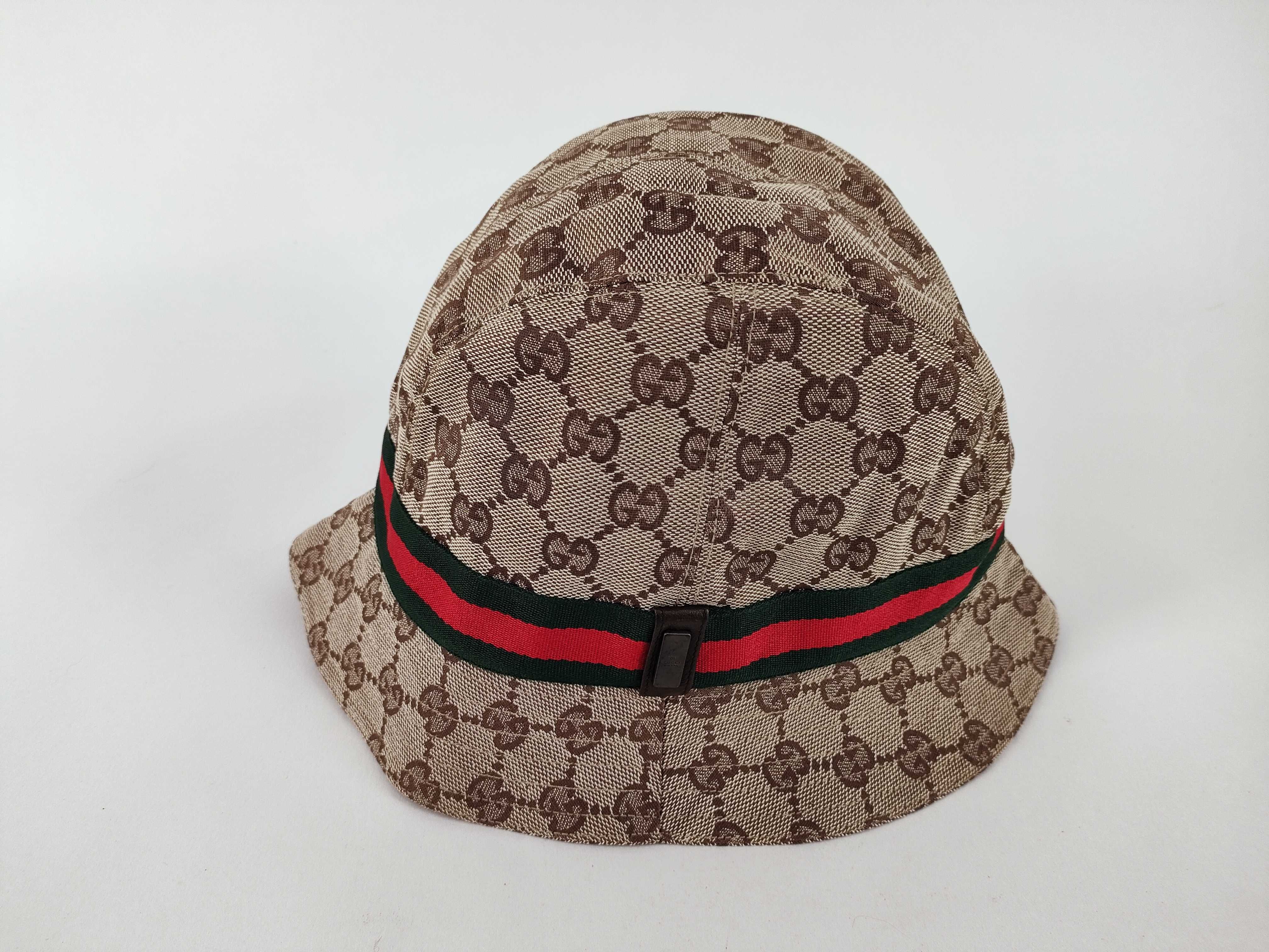 GG Canvas Sherry Line Bucket Hat Beige Size L Other Items Other Accessories — view 2